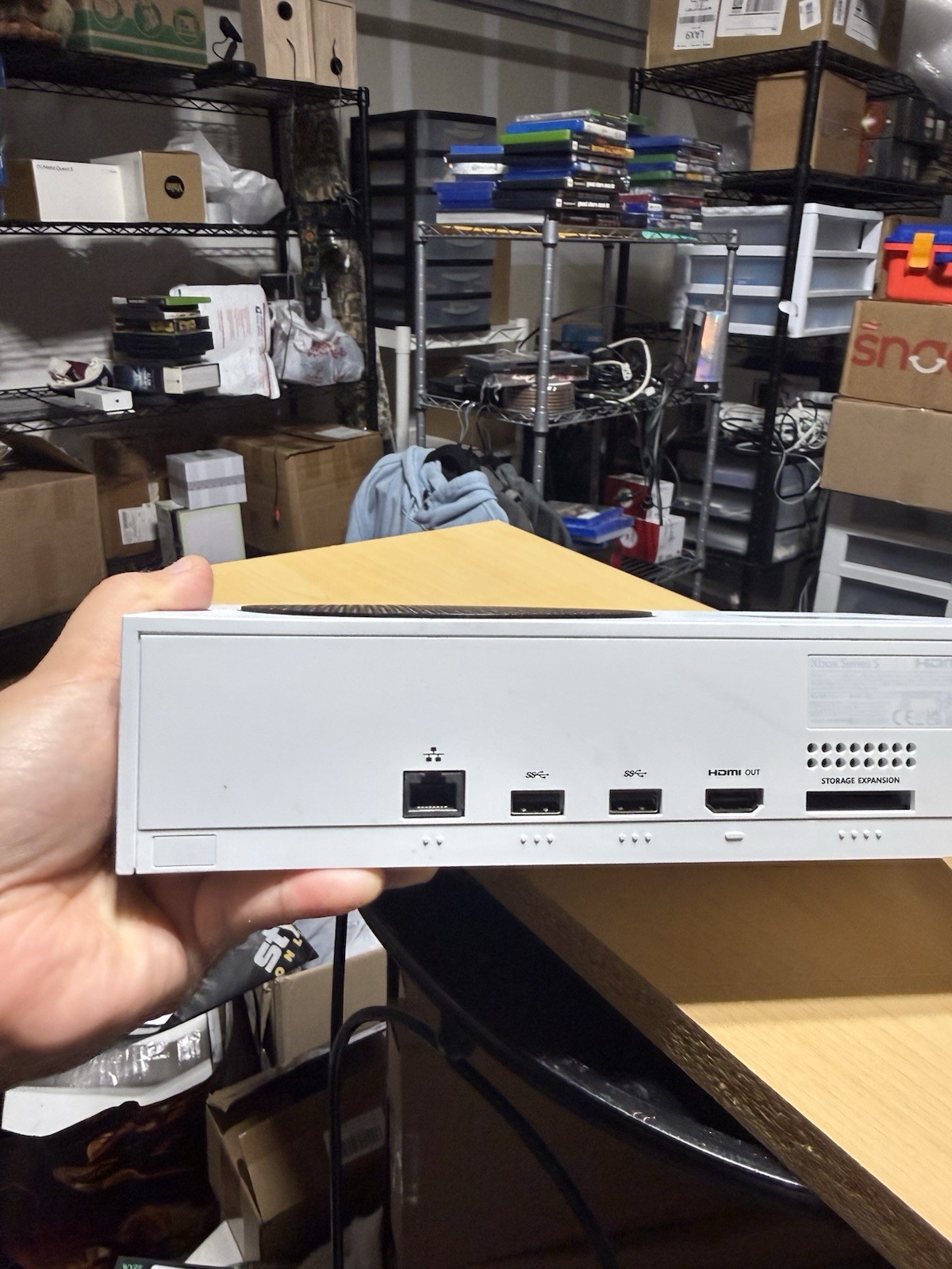 Microsoft Xbox Series S 1883 Console FOR PARTS/REPAIR ONLY – Overheating READ