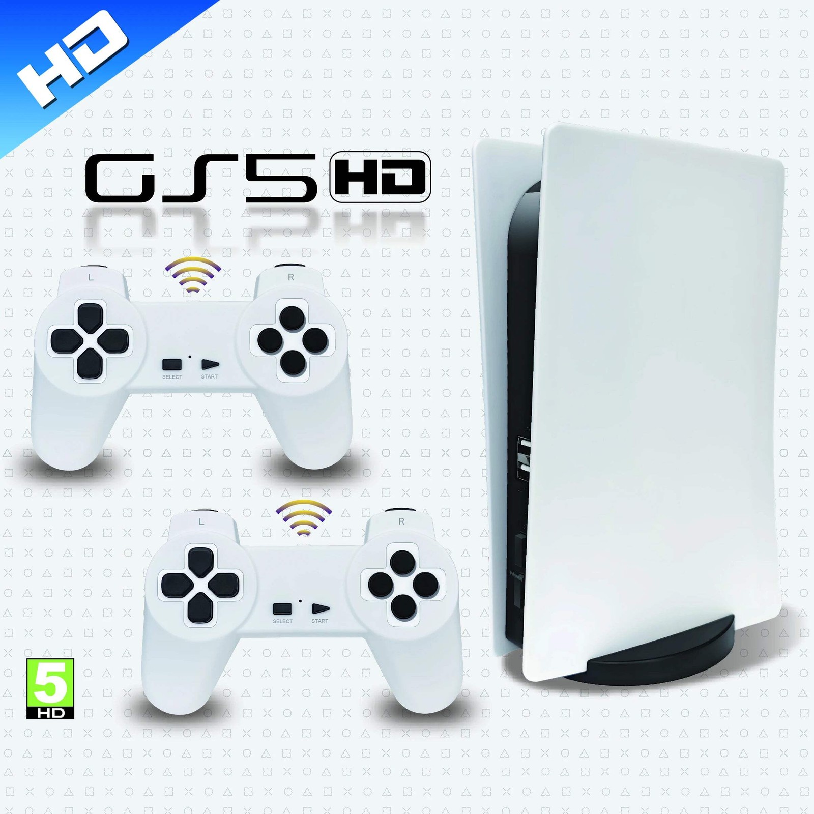 New GS5 4K HD 8Bit Game Stick Mini TV Video Handheld Game Console Wireless Plug&