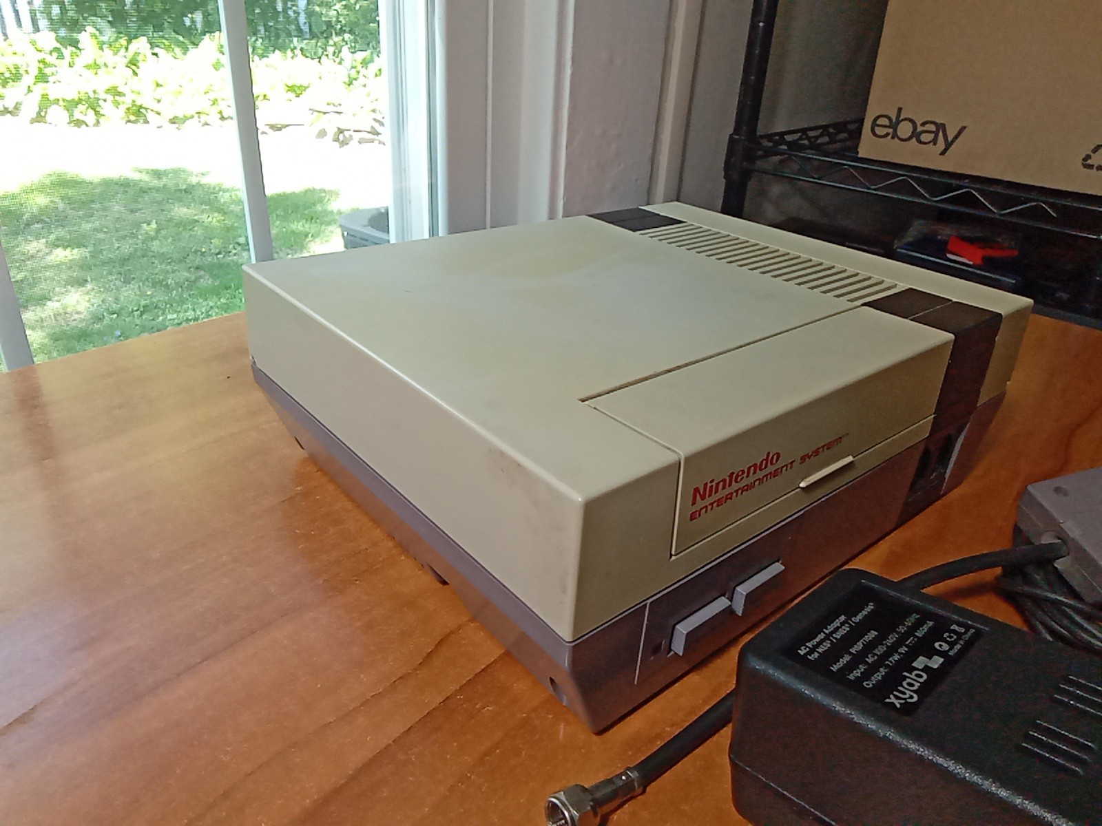 Nintendo Entertainment System NES Console – Gray + Cables *TESTED* LND