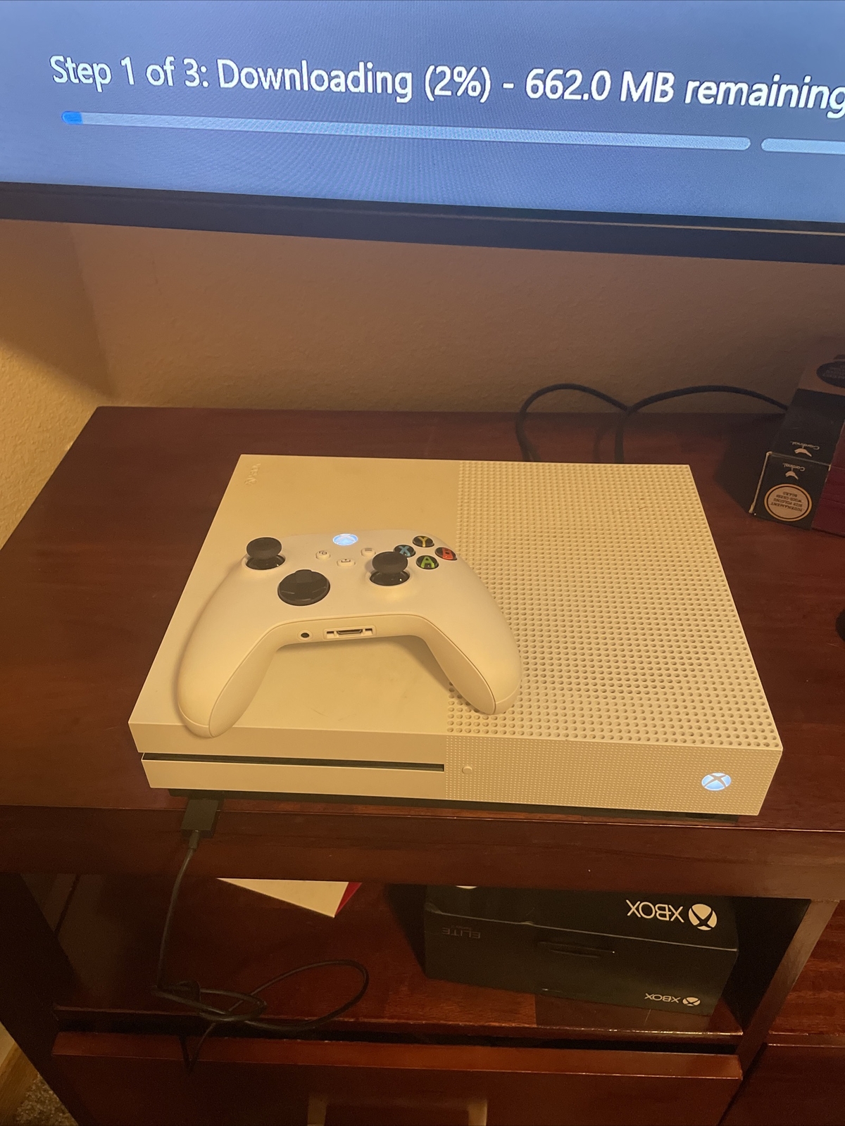 Microsoft Xbox One S 500GB Video Game Console – White (ZQ9-00001)