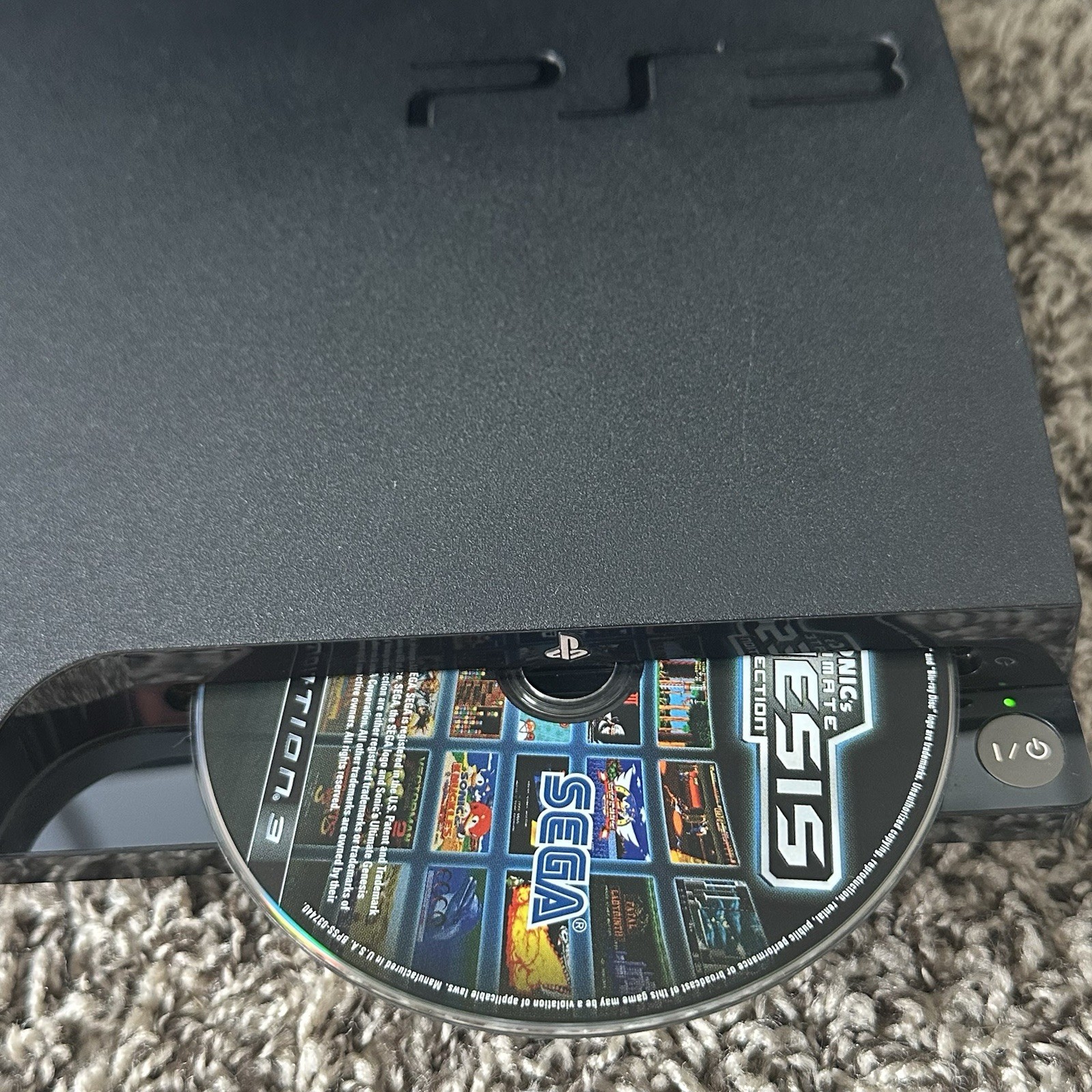 Sony PlayStation 3 PS3 Slim Console Bundle W/Controller & 6 Games (Tested)
