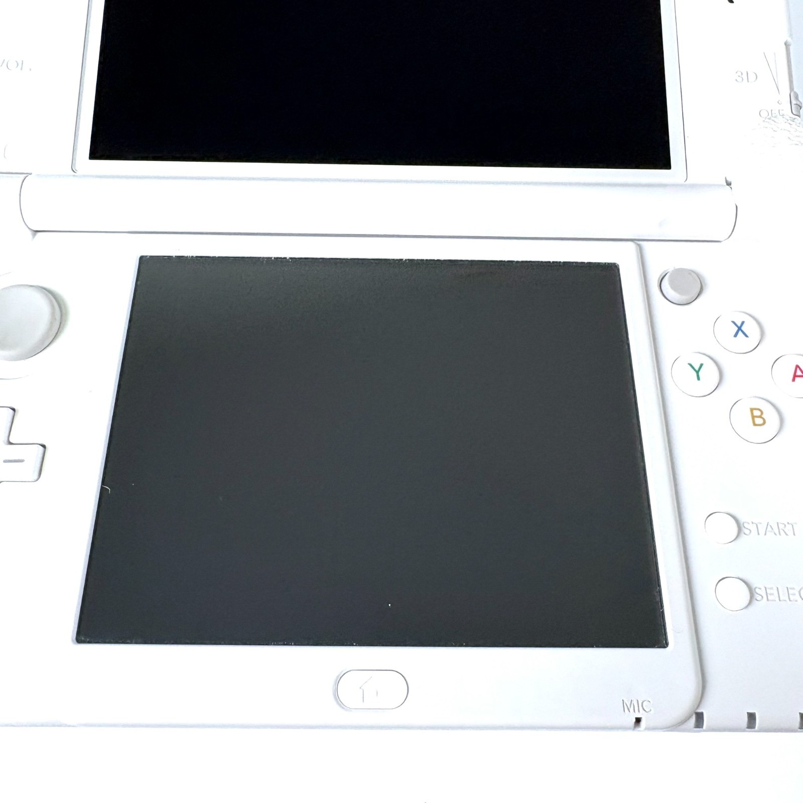 [DUAL IPS] new Nintendo 3DS XL LL Pearl White NTSC-J Japan Edition [Excellent]