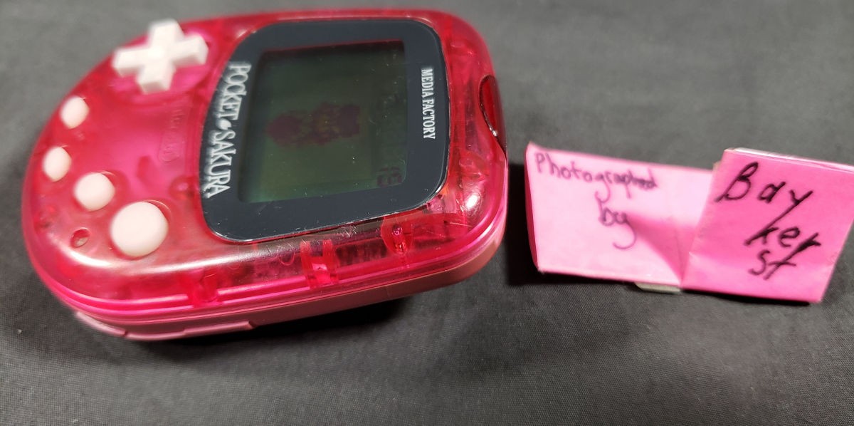 Pocket Sakura Pink COLOR LCD Virtual Pet Pedometer Game MPG-002 SK wars Japan