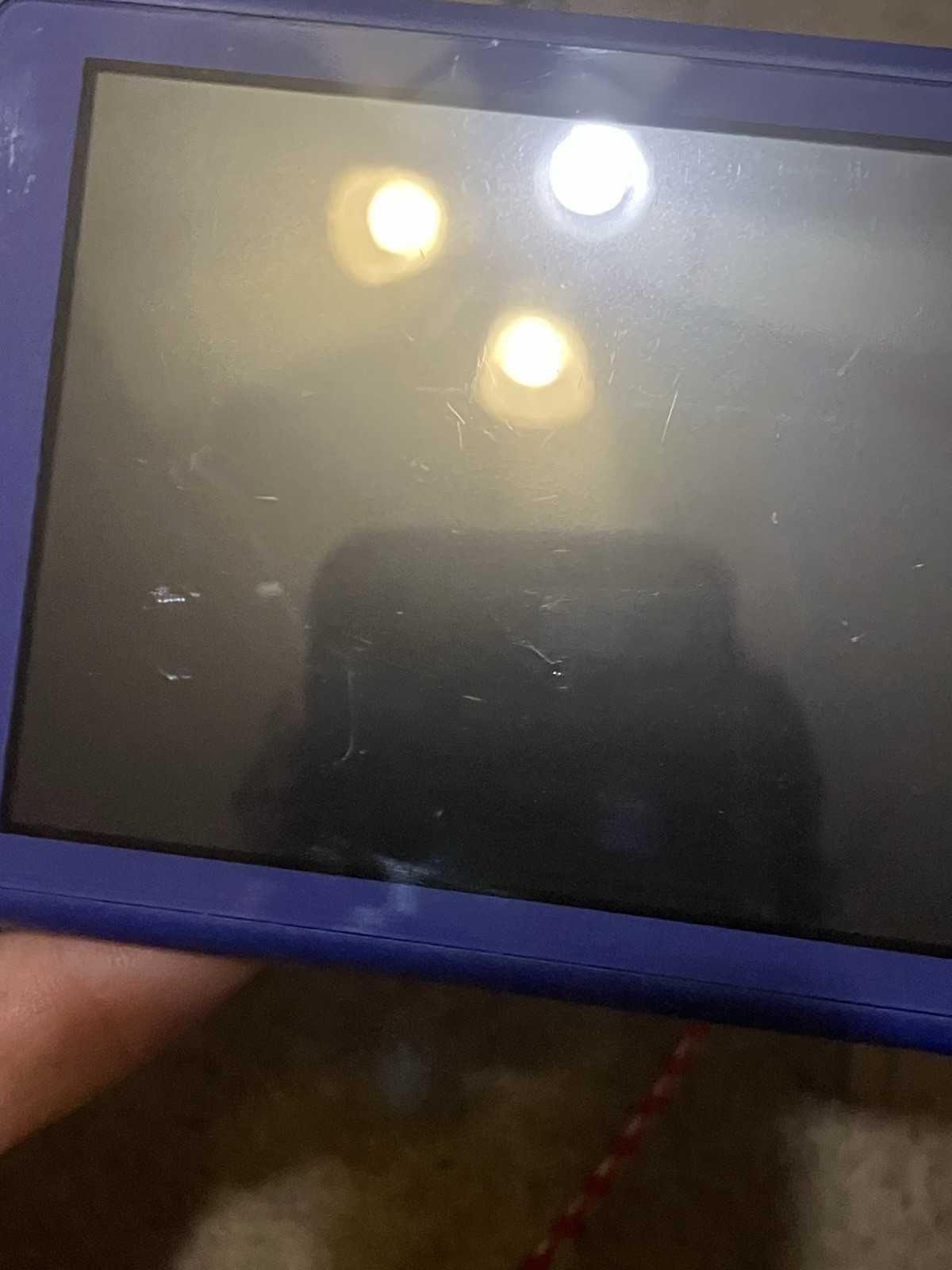 Authentic & Tested Blue Nintendo Switch Lite Console & Charger, Works, Read