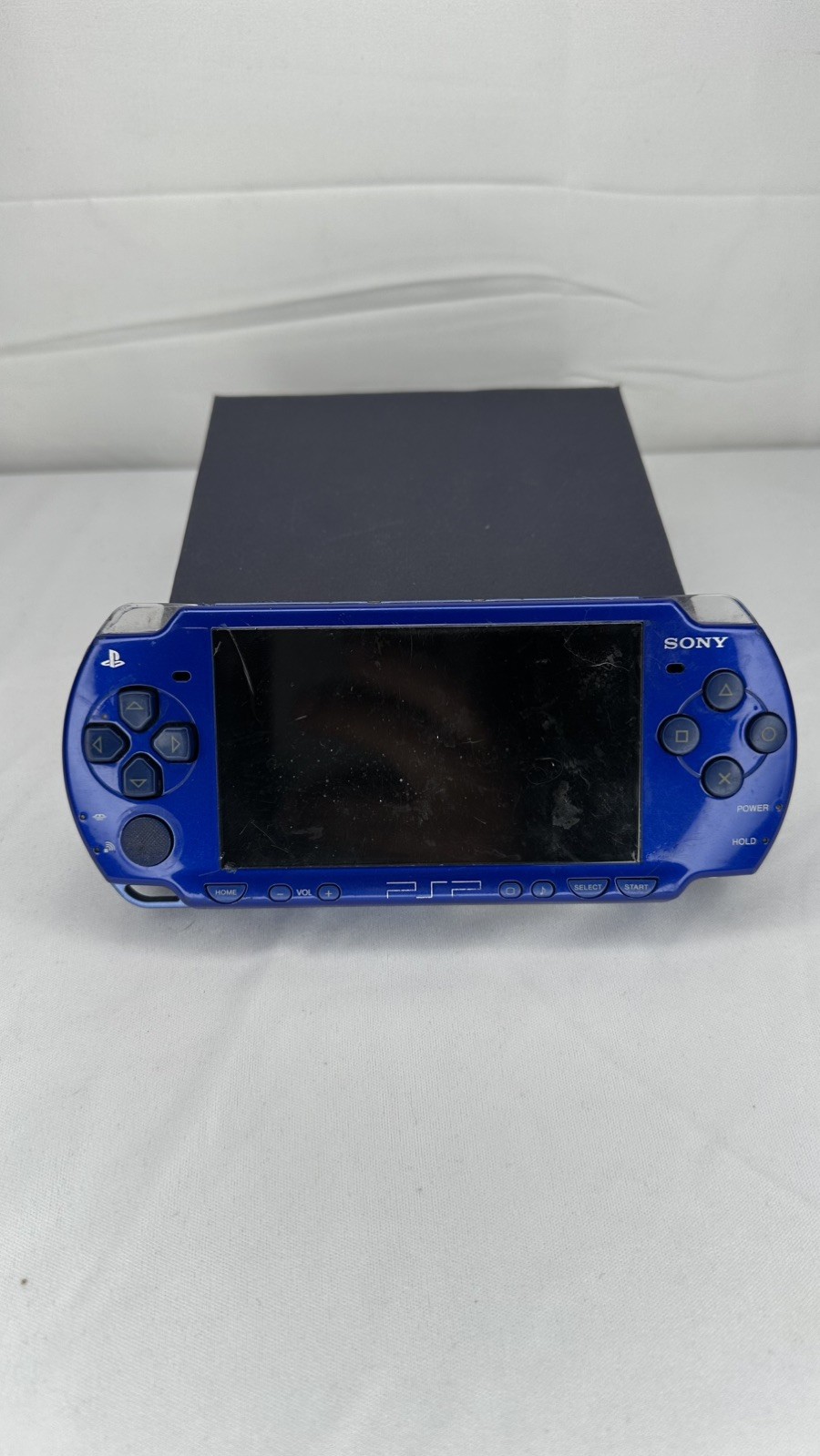 PSP-2001 Blue Playstation Portable Console FOR PARTS ‼️