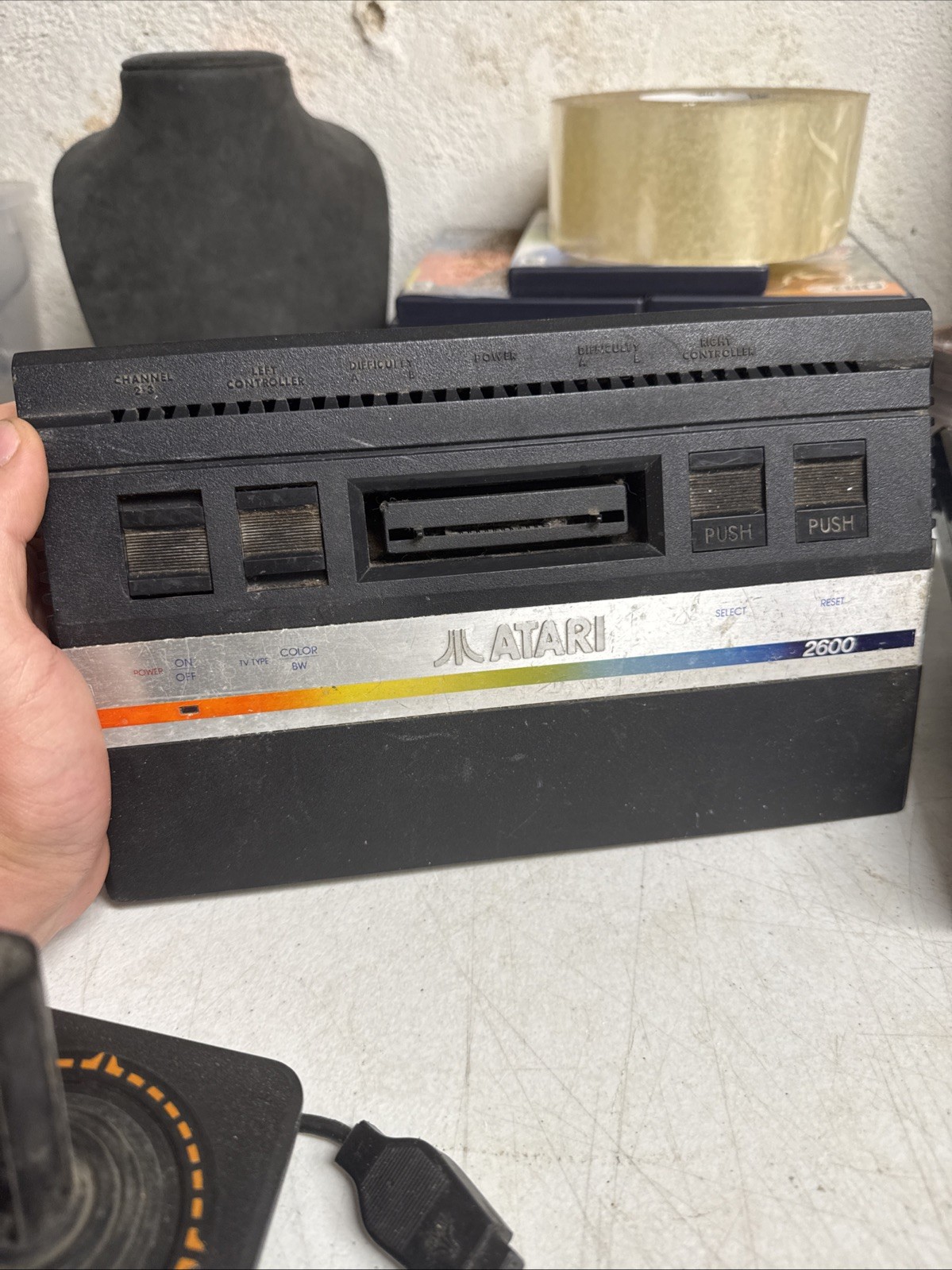 Two Atari 2600+ 7800 ProSystem Retro Vintage Video Game Console