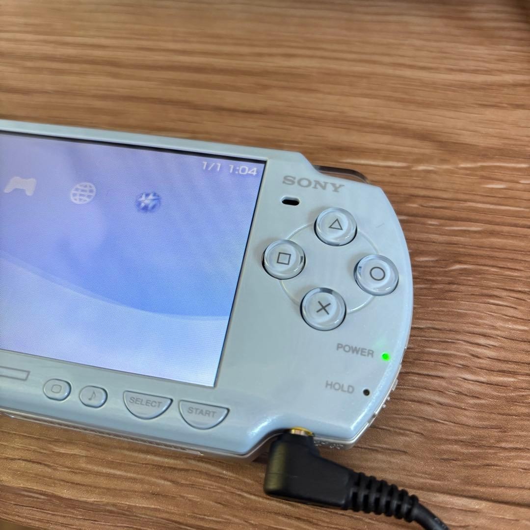 PSP Psp2000 Felicia Blue With Box Manual Operation Confirmed Memory Stick Japan