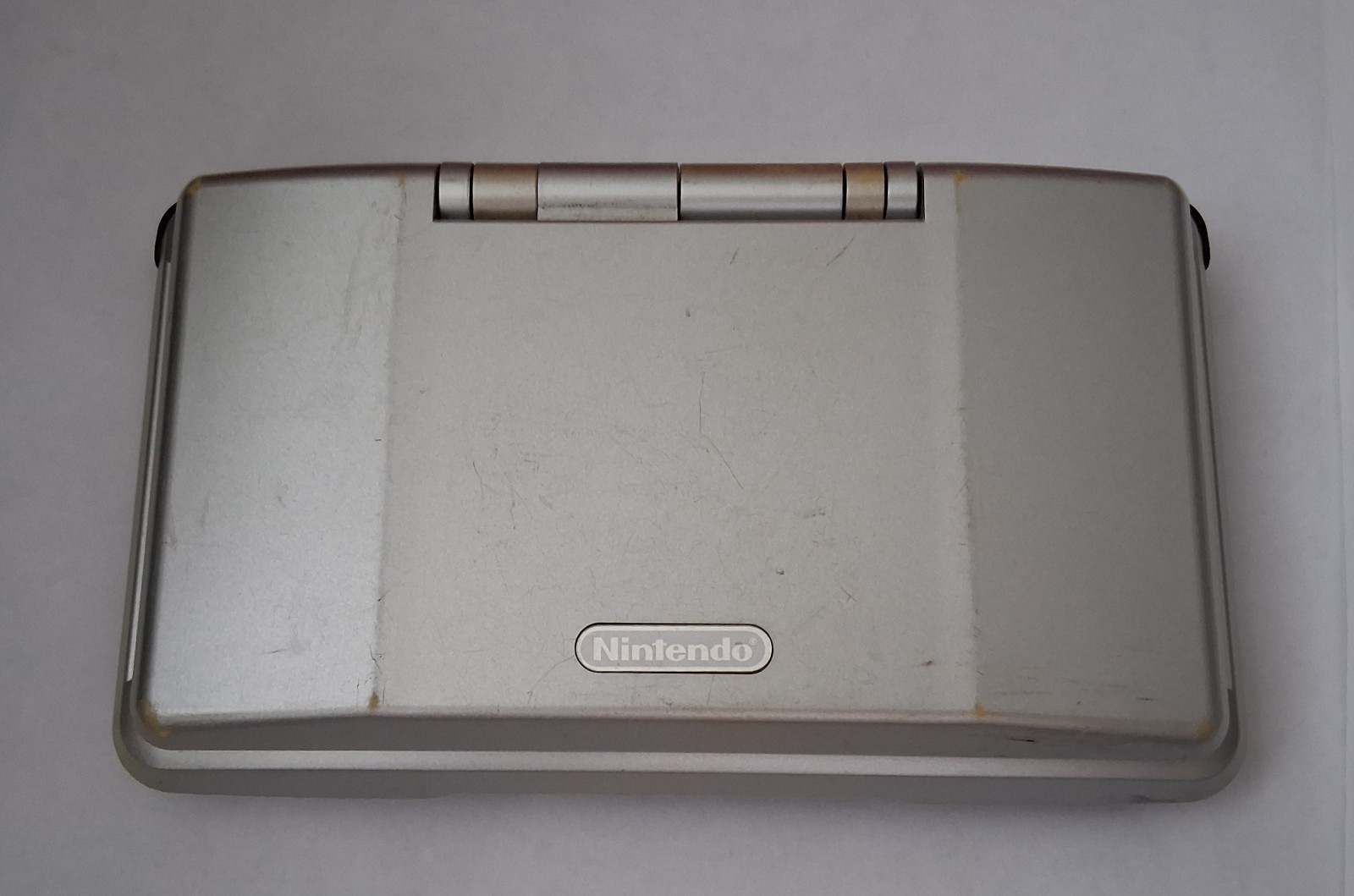 Nintendo DS Original Console NTR-001 with Stylus Titanium Silver – Tested Works
