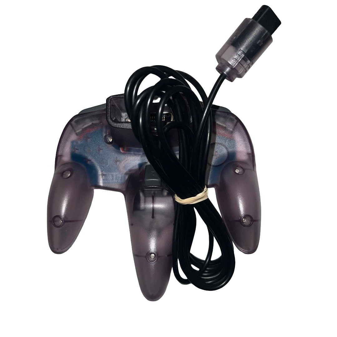 Nintendo 64 System 32MB Home Console Charcoal Gray w/Controller & Hookups Tested