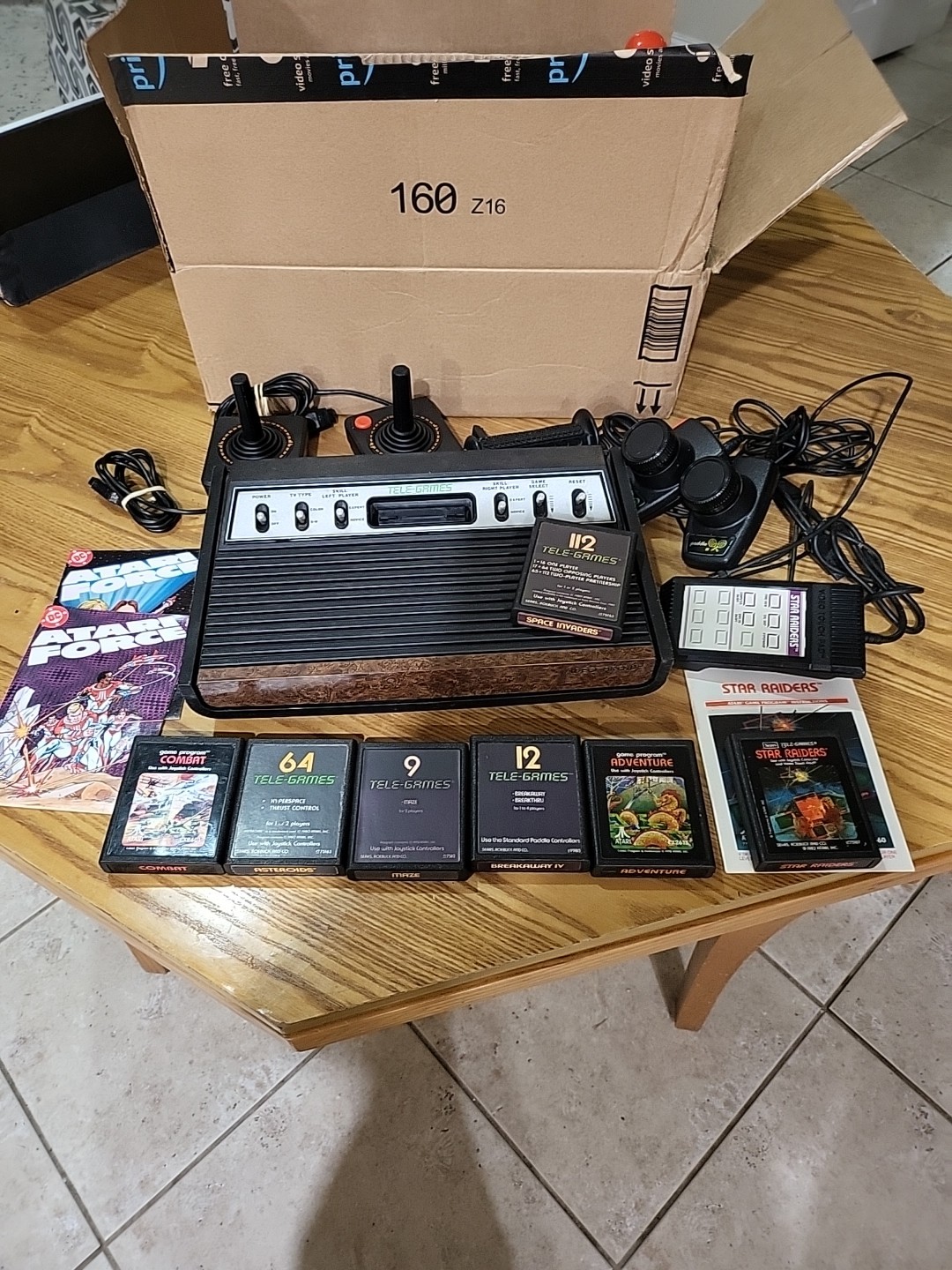 Sears Tele-Games Atari Video Game Console BUNDLE Everything pictured included!