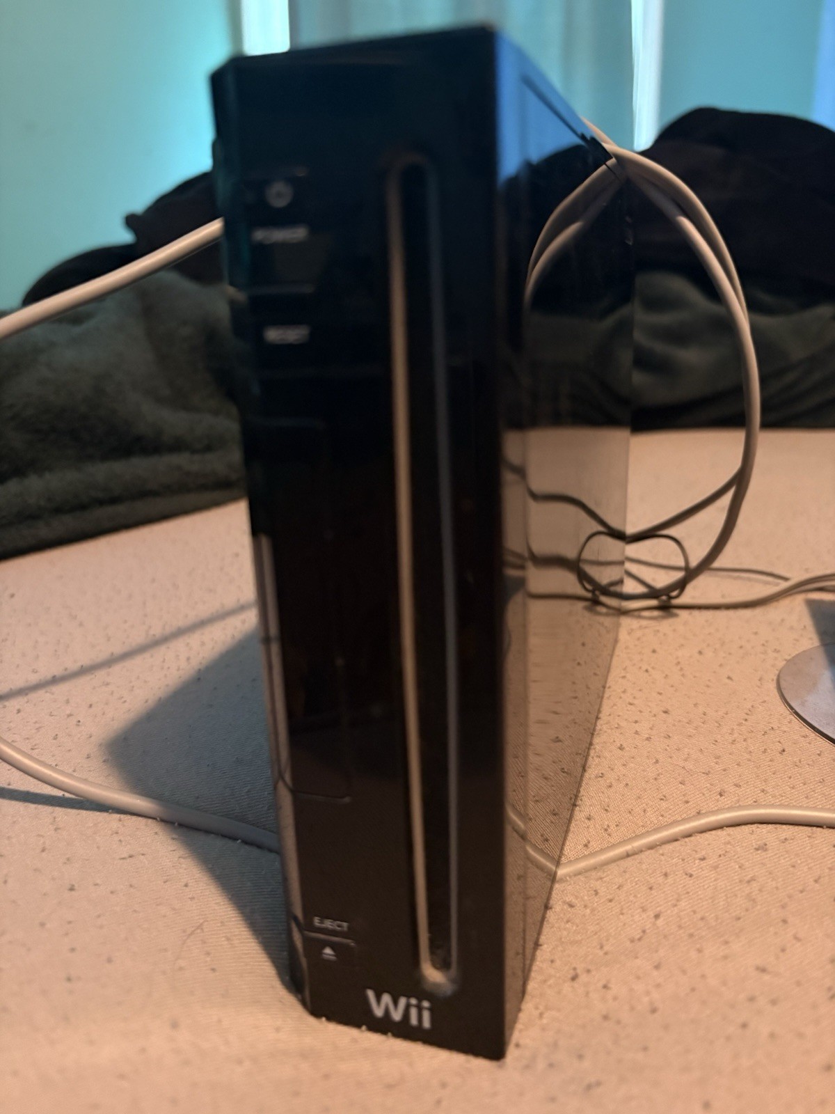 Nintendo Black Video Game Console with Controllers and Accessories
