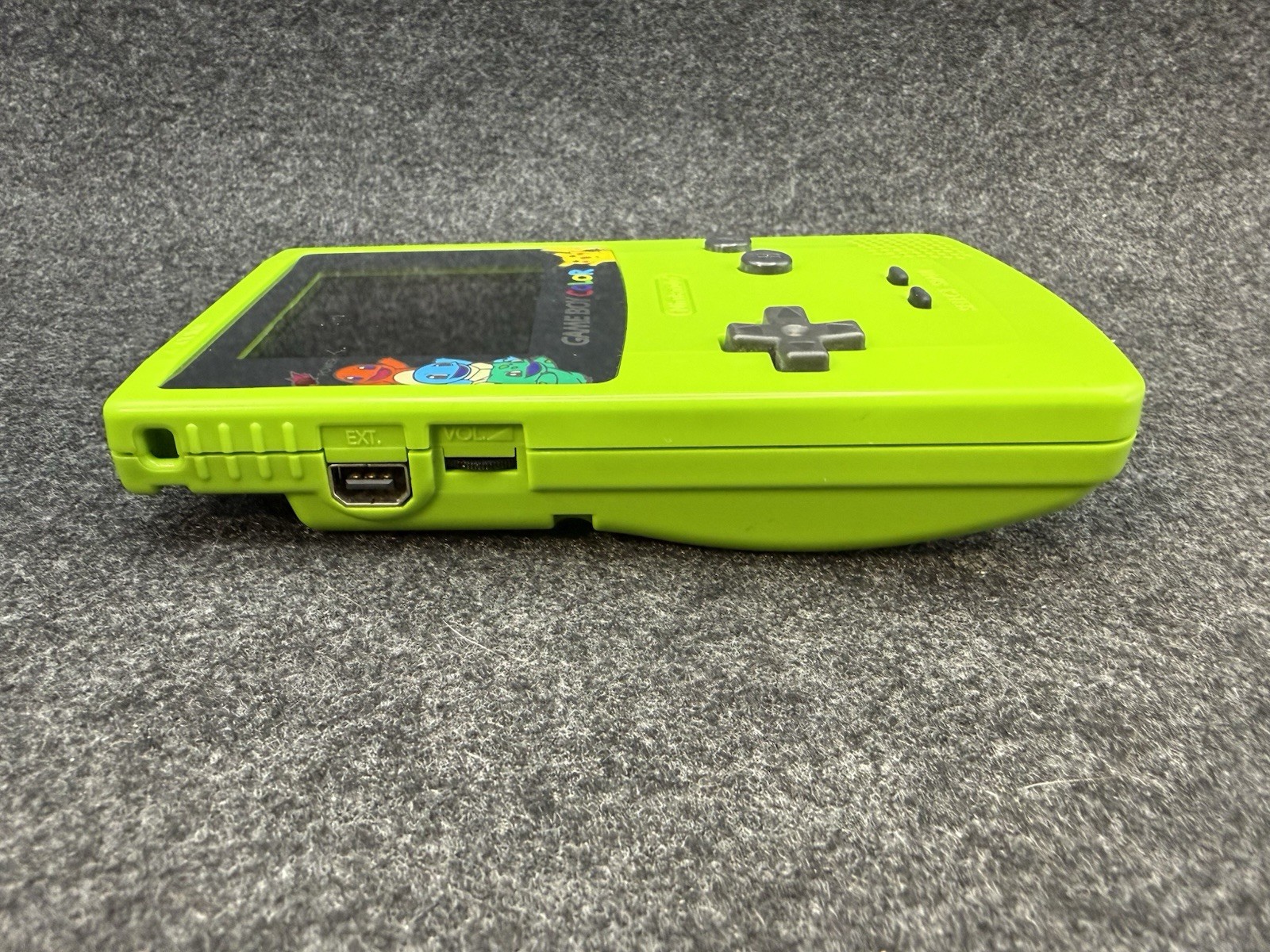 Nintendo Game Boy Color Kiwi Green – Pokémon Screen – Audio Issue / No Sound