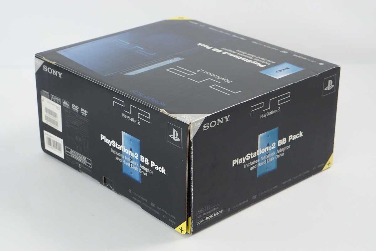 PS2 BB Console Midnight Blue SCPH-50000 MB/NH Tested System Playstation NTSCJ 32