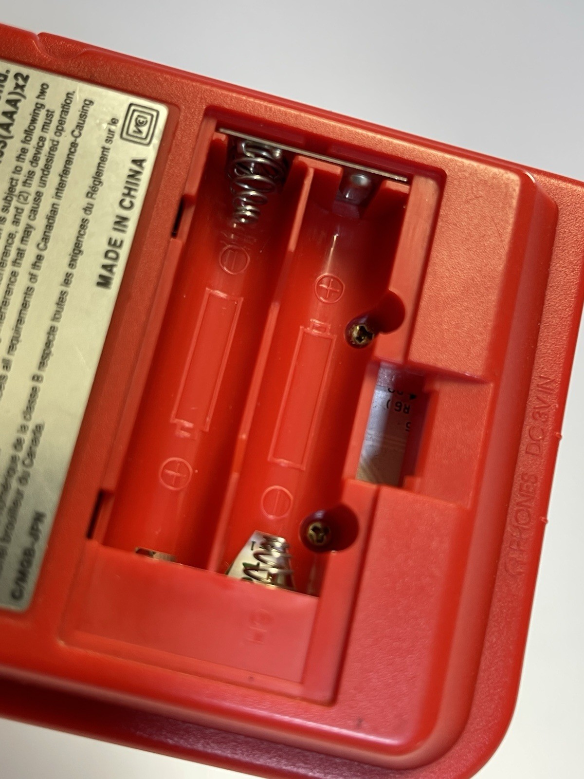 Nintendo Game Boy Pocket – Red In Good Condition.