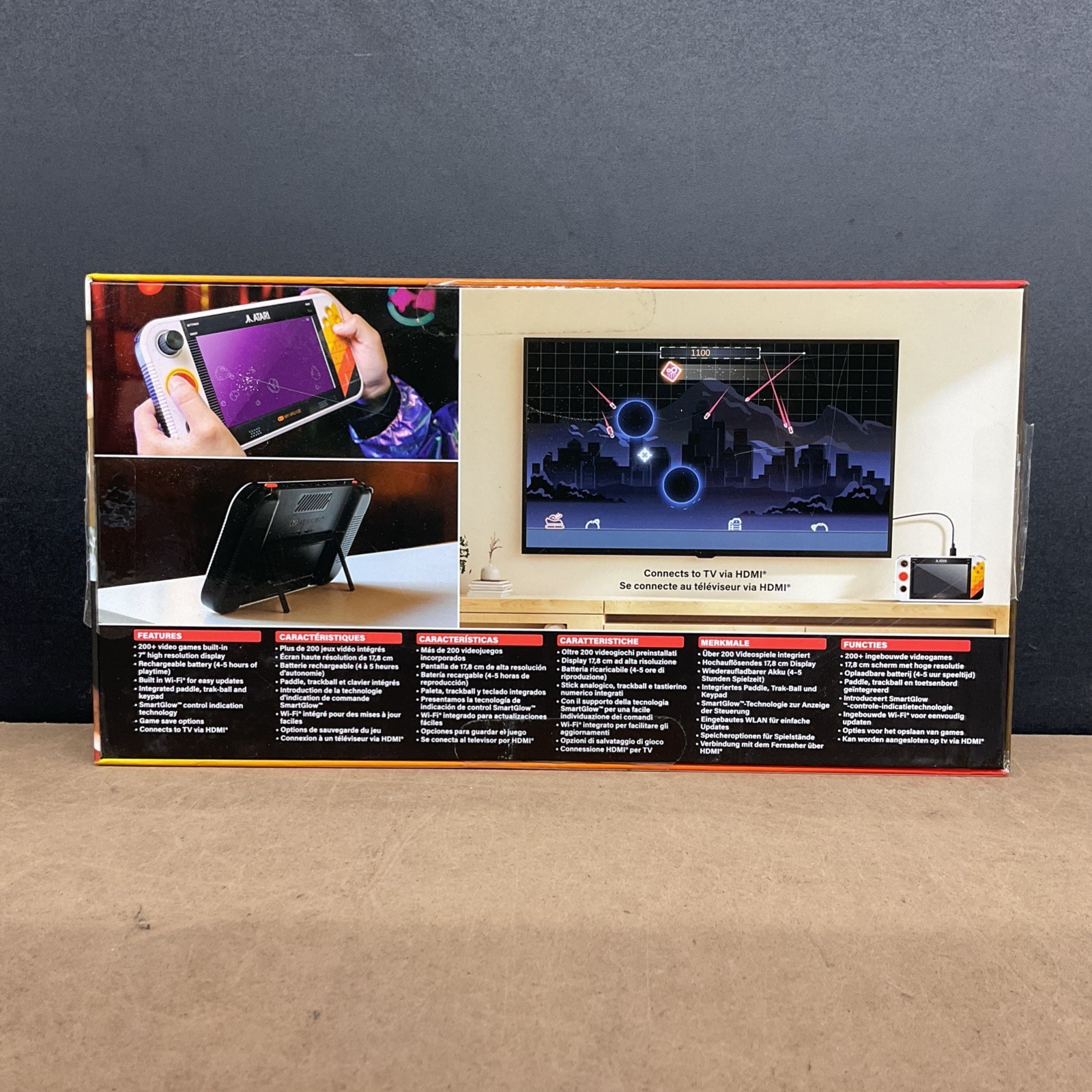 MY ARCADE ATARI GAMESTATION GO RECHARGEABLE BATTERY OVER 200+ PRELOADED RETRO