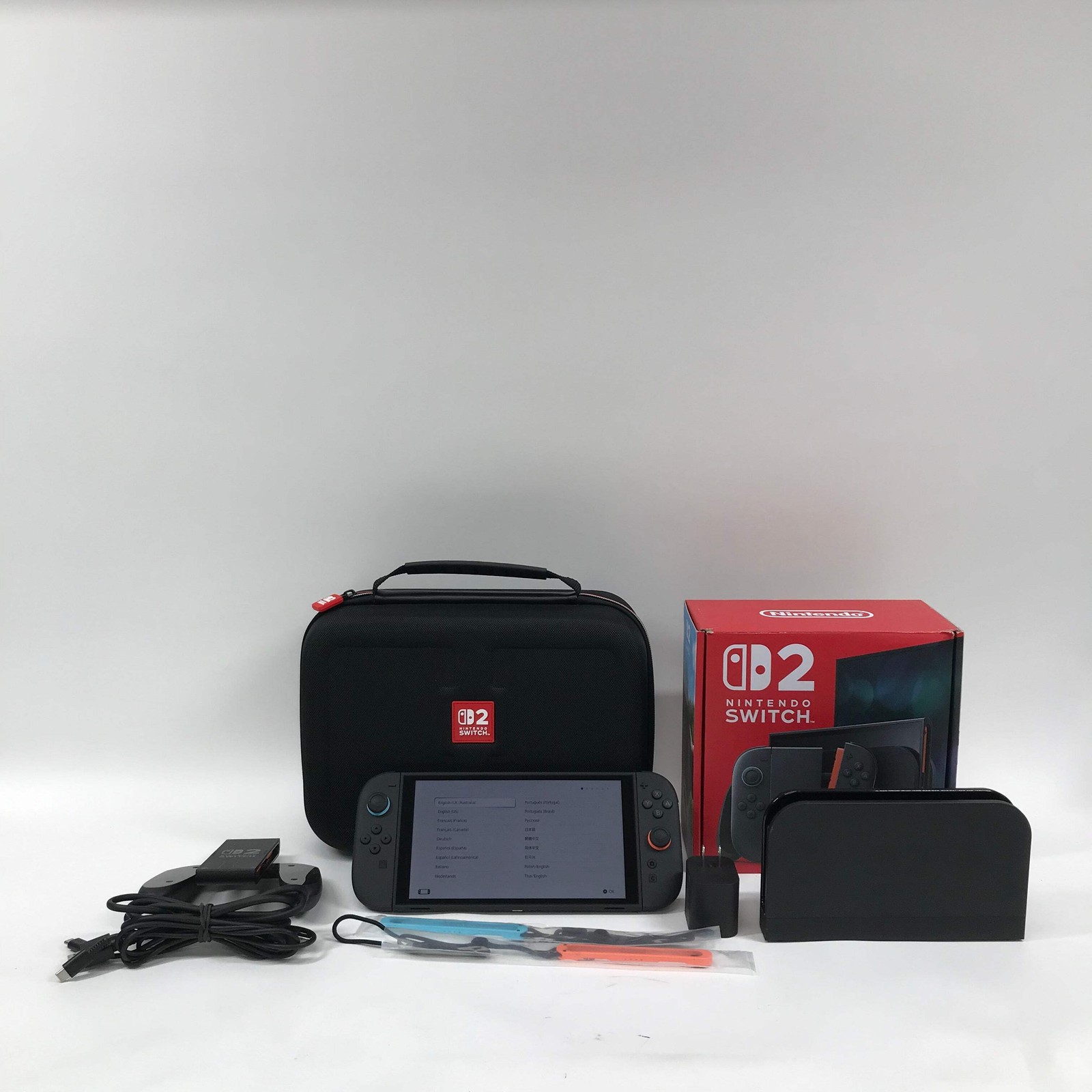 Nintendo Switch 2 BEE‑001 Multi Color With Nintendo Switch 2 Game Traveler Case