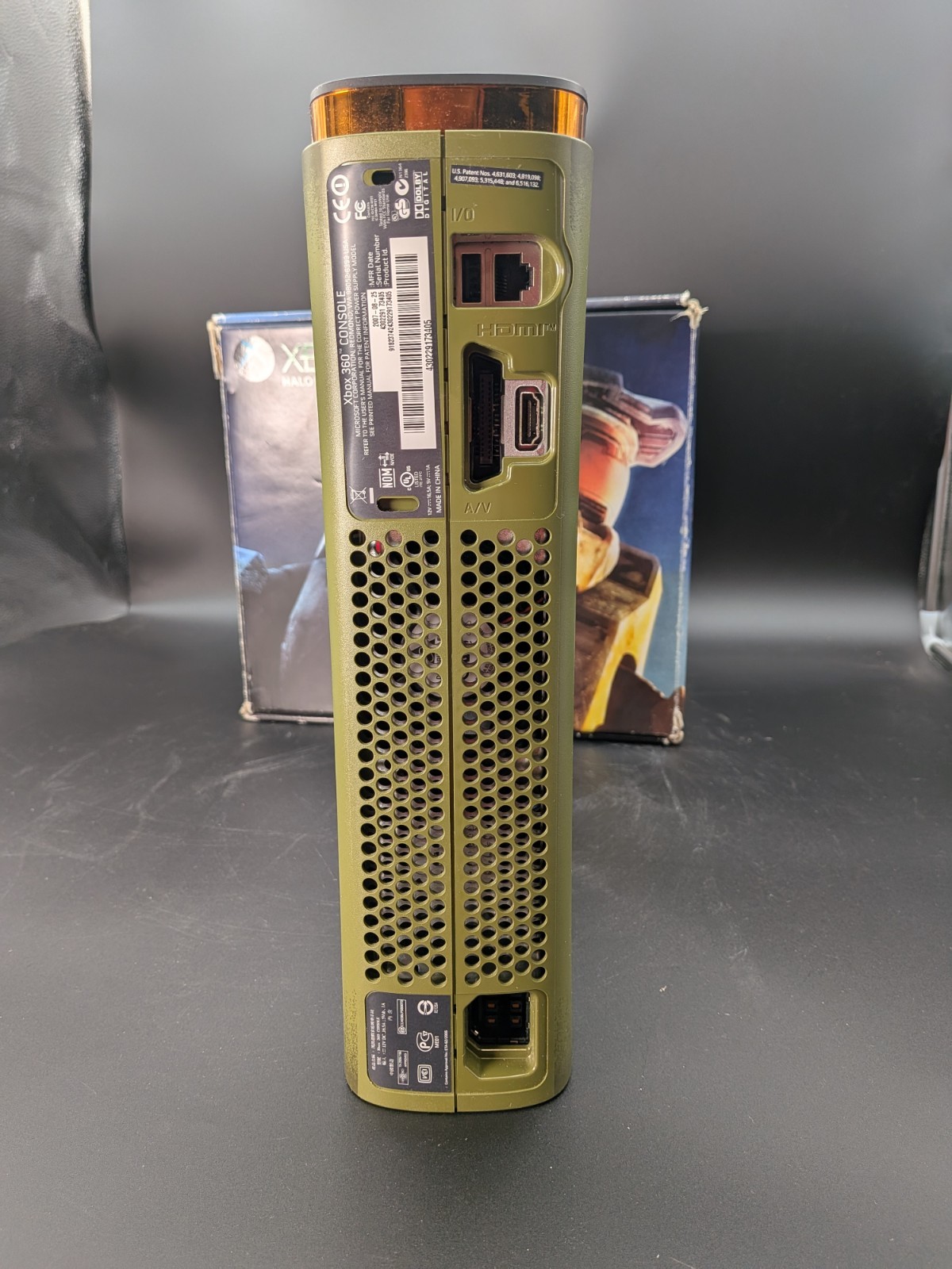 Halo 3 special edition xbox 360 console- Green Edition With Original Box