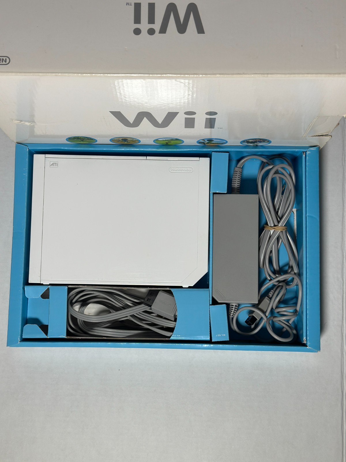 Nintendo Wii (Sports Game Not Included) White Console Working