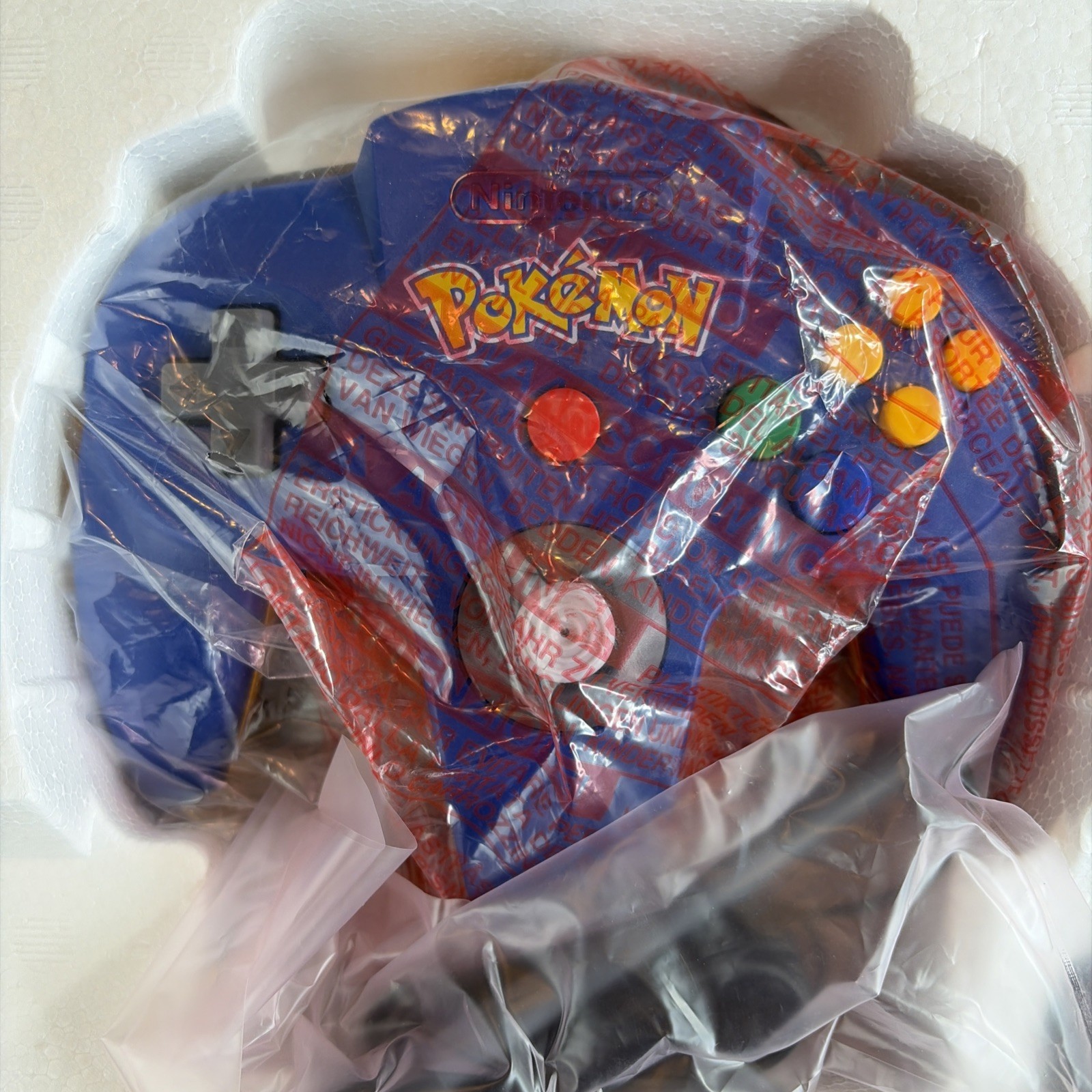 UNUSED MINT OPEN BOX Nintendo 64 Pokemon Special Pikachu Edition N64 COMPLETE