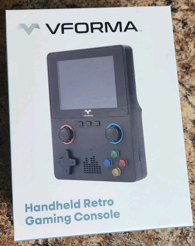 Vforma Retro Handheld Video Game Console 3.5 Inch IPS Screen NIB NEW