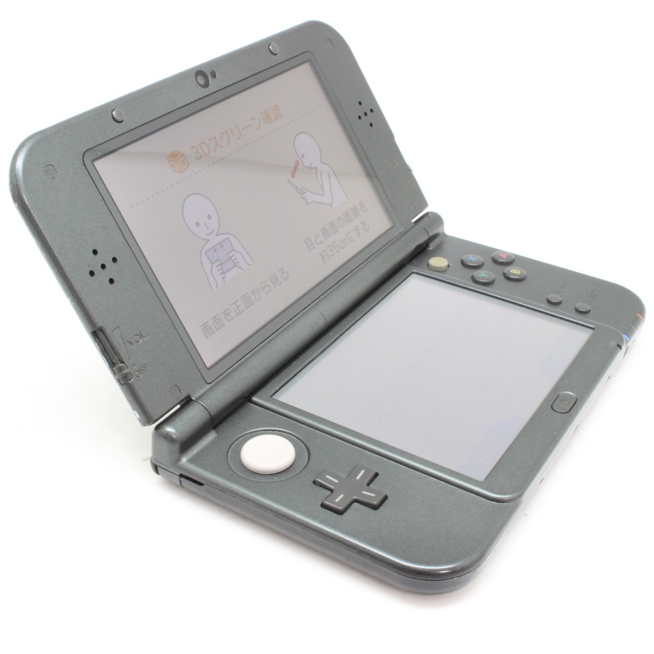 [ EXC+++++ ] NINTENDO NEW 3DS XL Metallic Black Game Console From Japan 4215