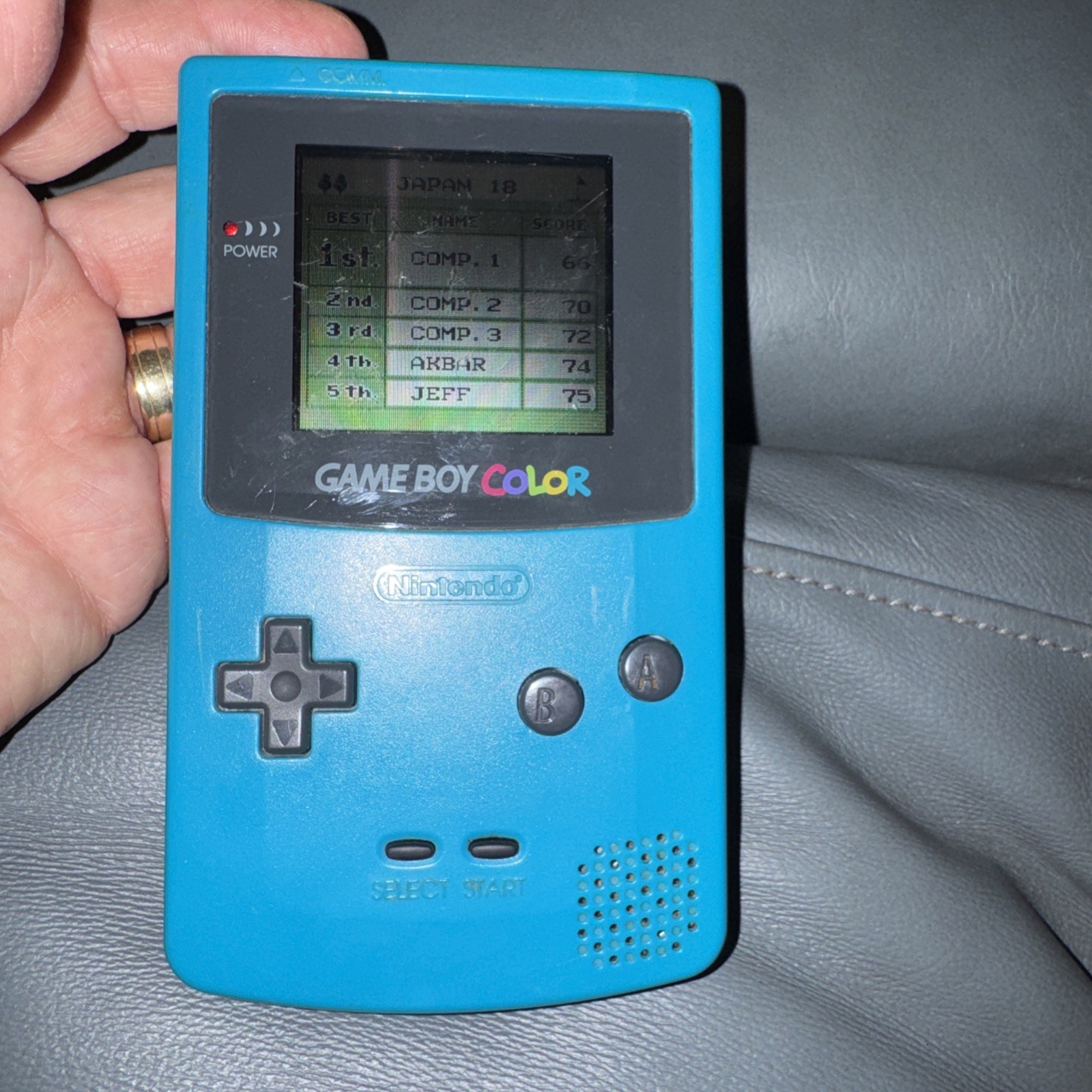 🎨 Teal Game Boy Color