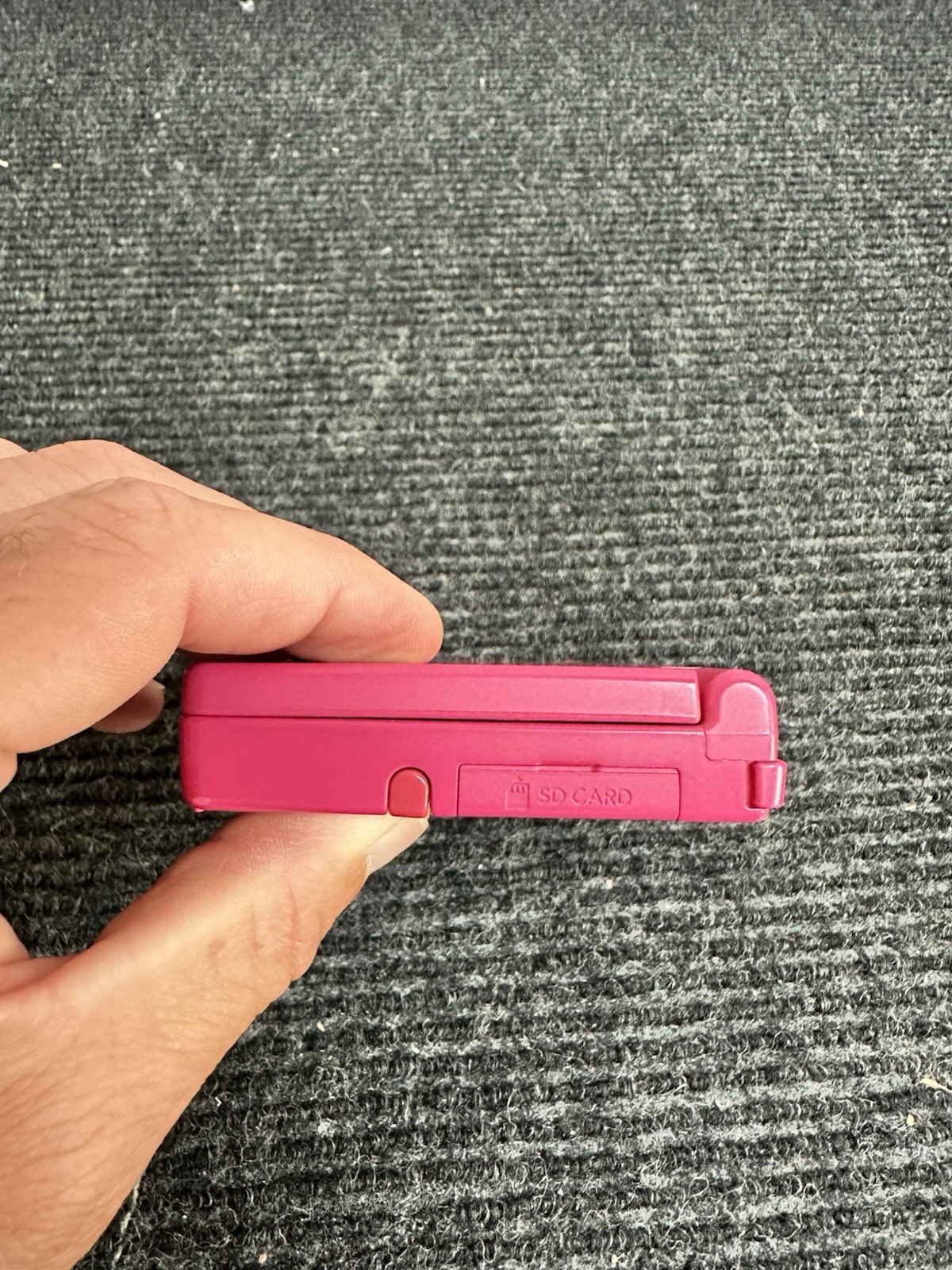 Nintendo DSi Console Pink Japan Model TWL-001(JPN) Screen Damage
