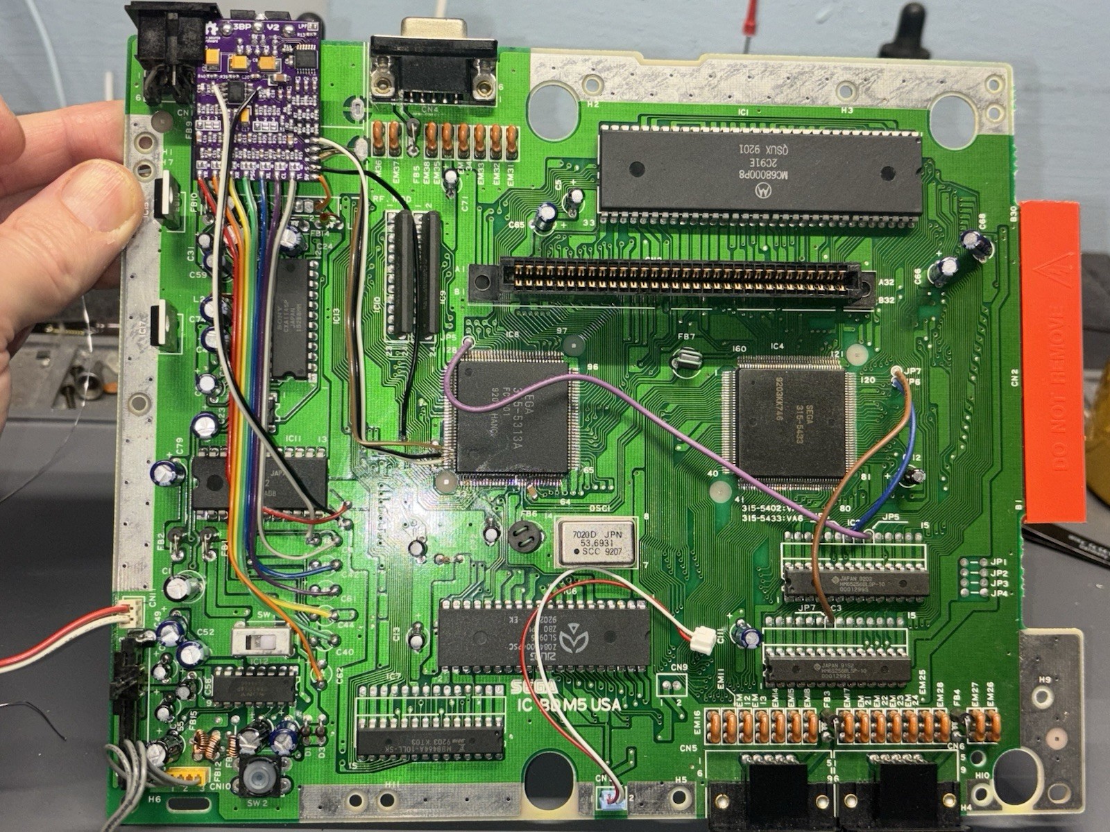 Ultimate Sega Genesis 3BP Triple Bypass RGB Headphone Restoration Recapped