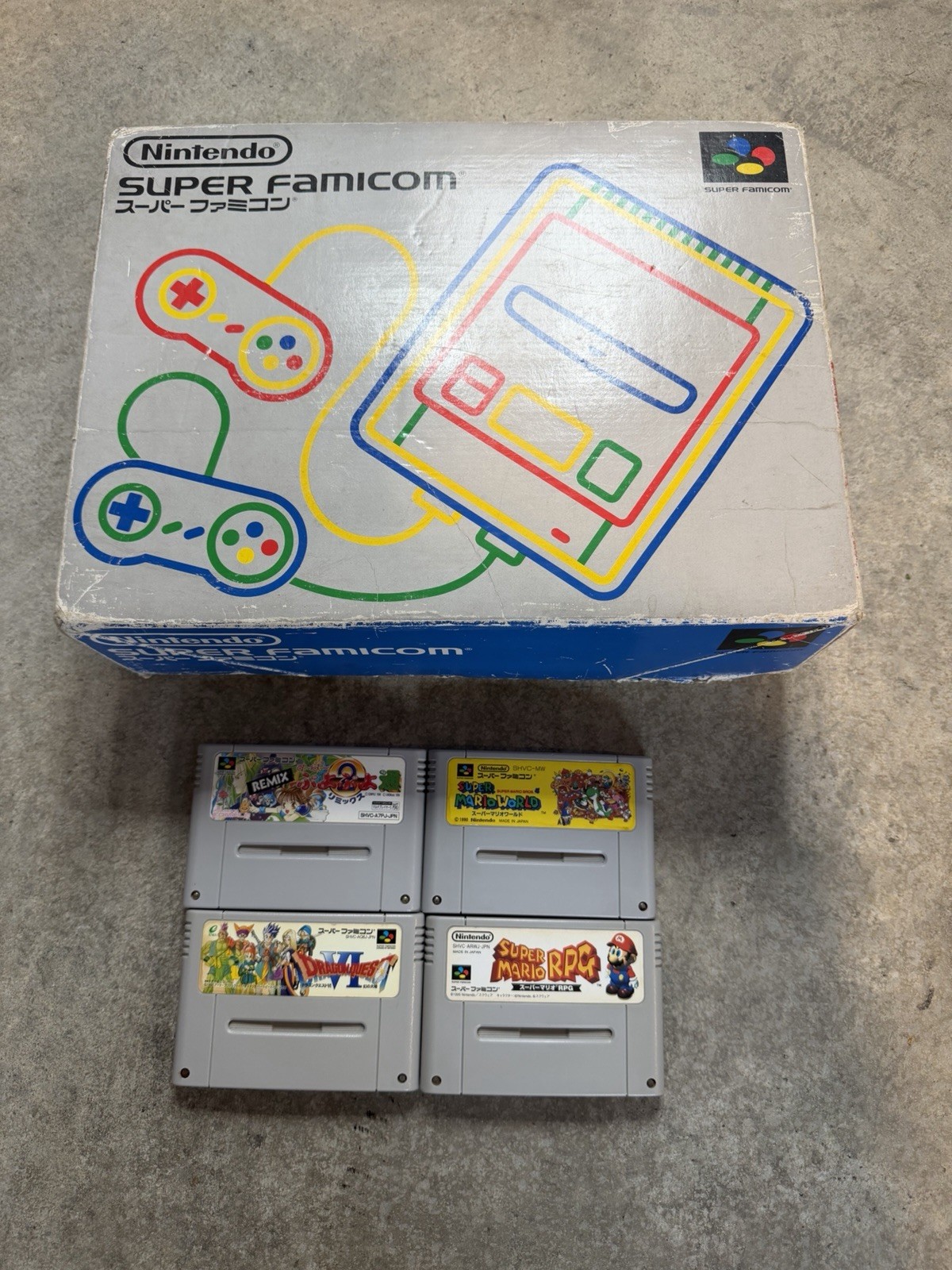 Nintendo Super Famicom CIB BUNDLE