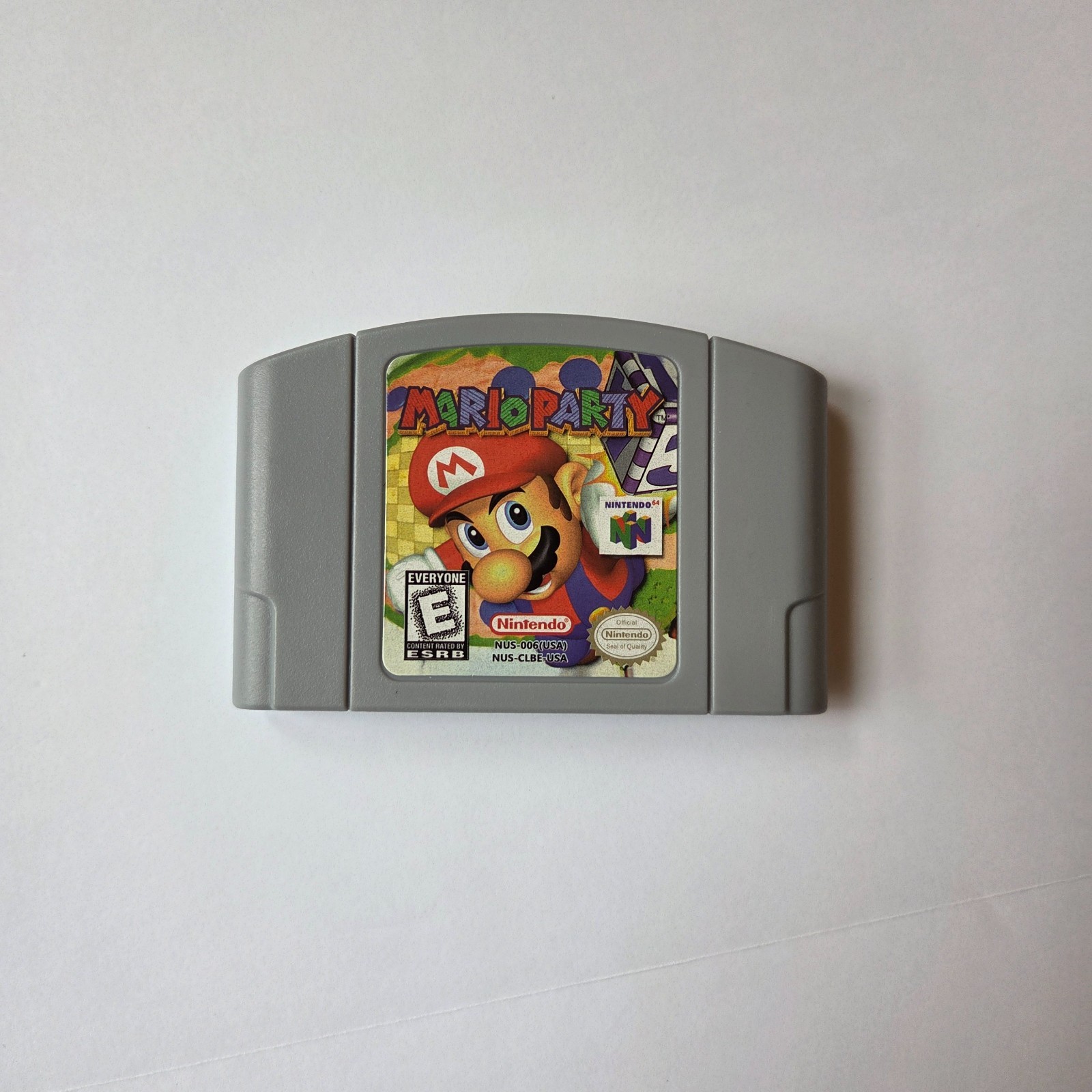 Nintendo N64 System w/ Mario Party Game 2 Controllers & Accessories Tested Works