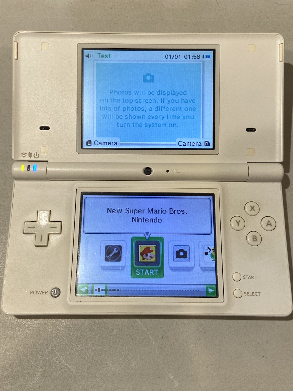 Nintendo DSI Console USB-C Region Free | Japanese Version White In English