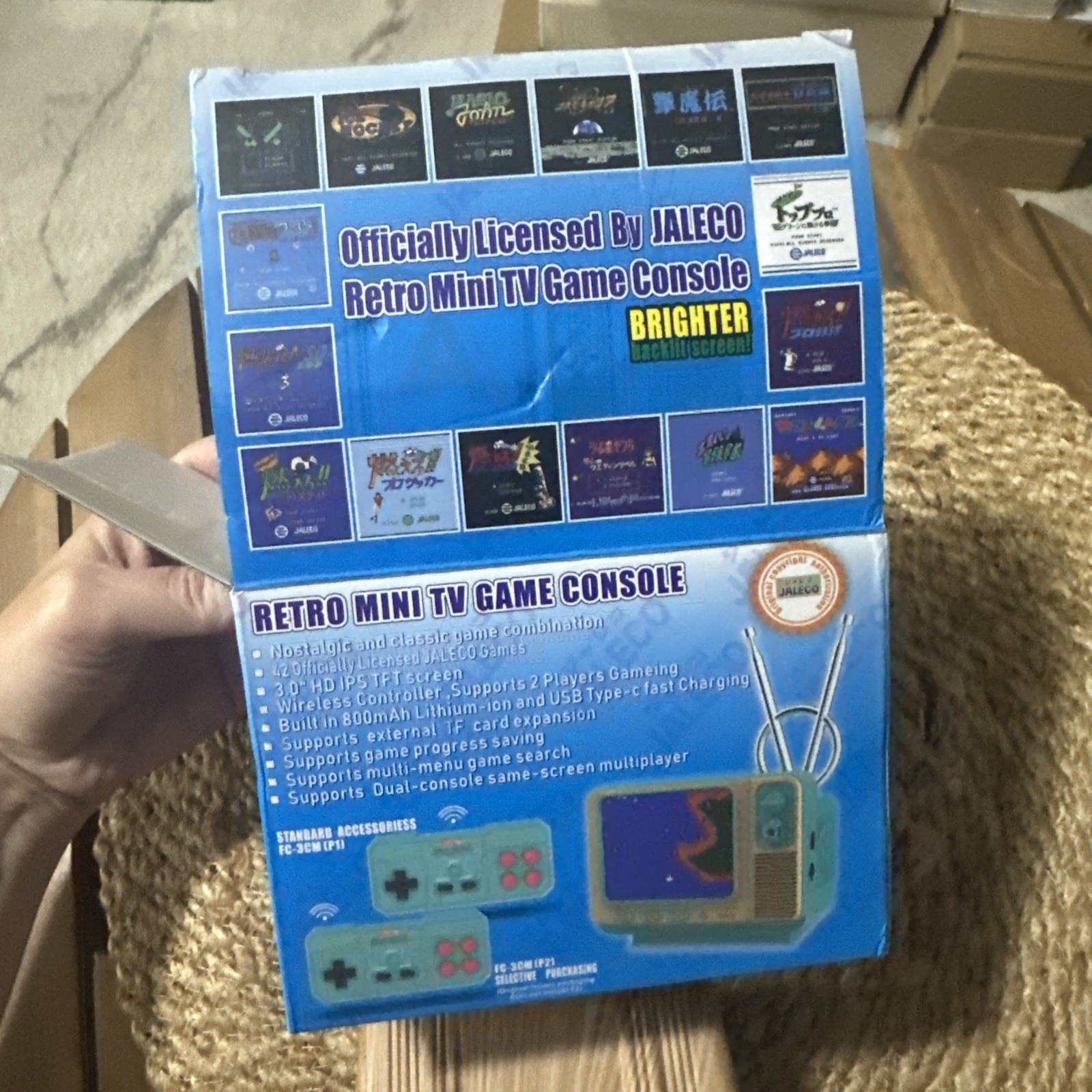 Retro mini Tv Game Console Standard Accessories Fc 3 Cm P2 Officially Licensed