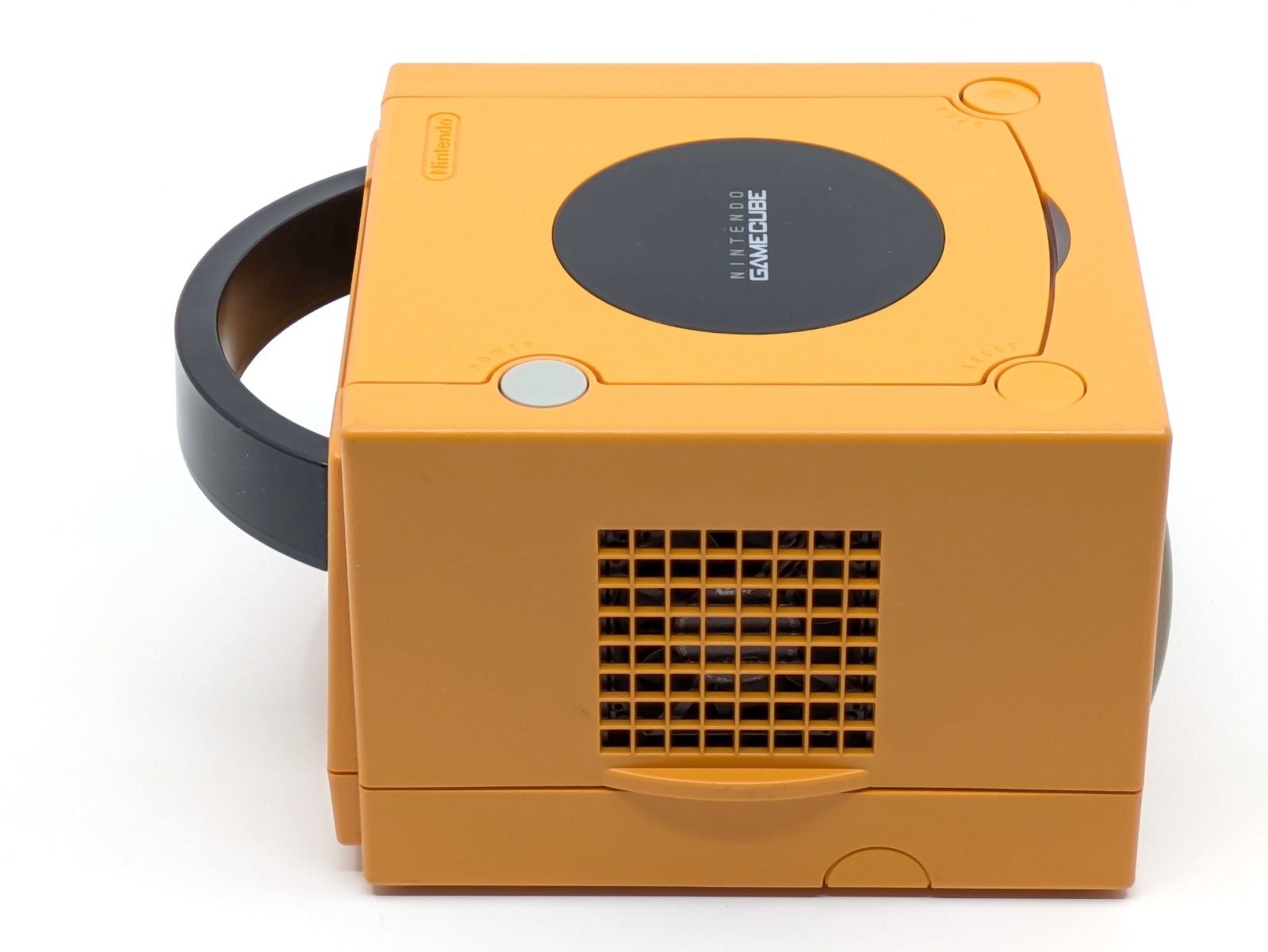 Nintendo GameCube Orange DOL-001 Console Complete Set Tested NTSC-U/C