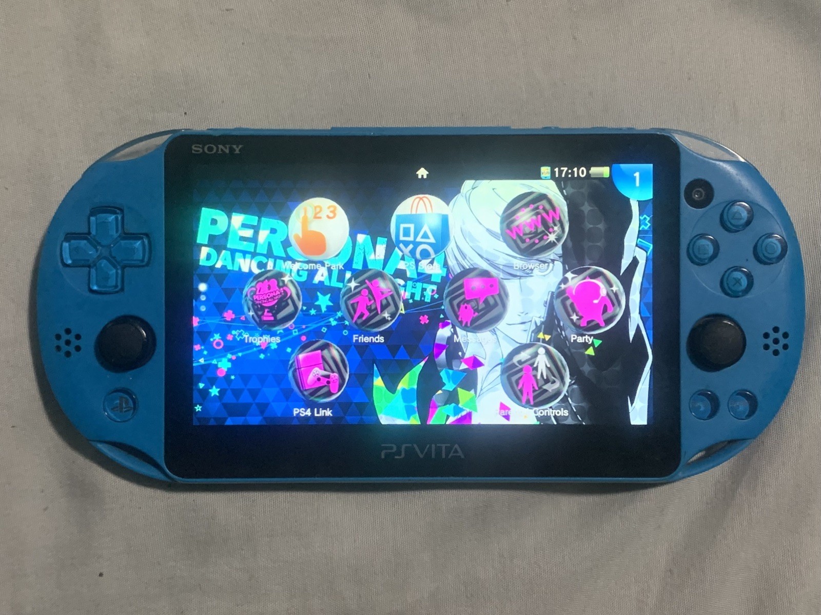 Sony PS Vita Slim PCH-2000 – Aqua Blue