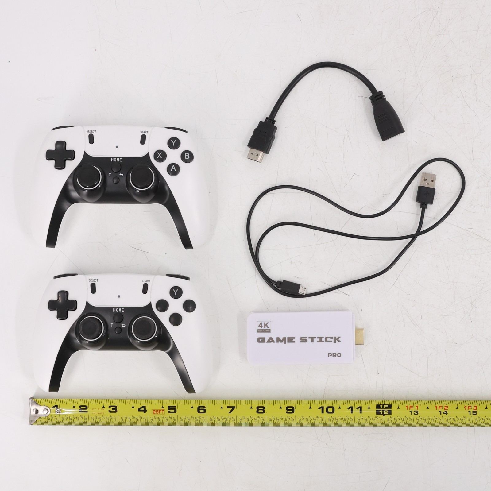 4K Game Stick Pro Wireless Retro Gaming Console System 2 Controllers