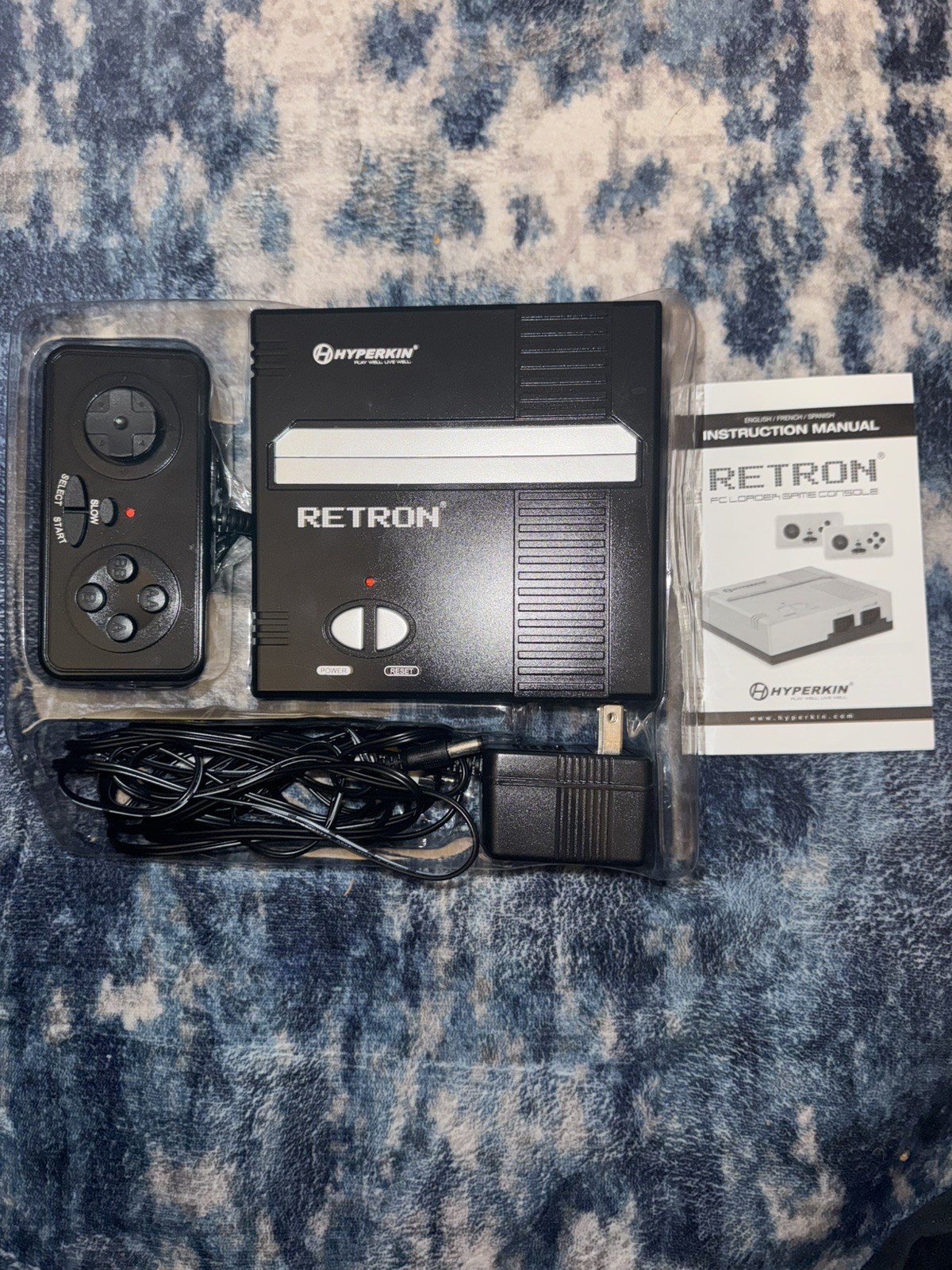 Hyperkin Retron PC Loader Game Console w/2 Controllers, AV Cable/AC Adapter