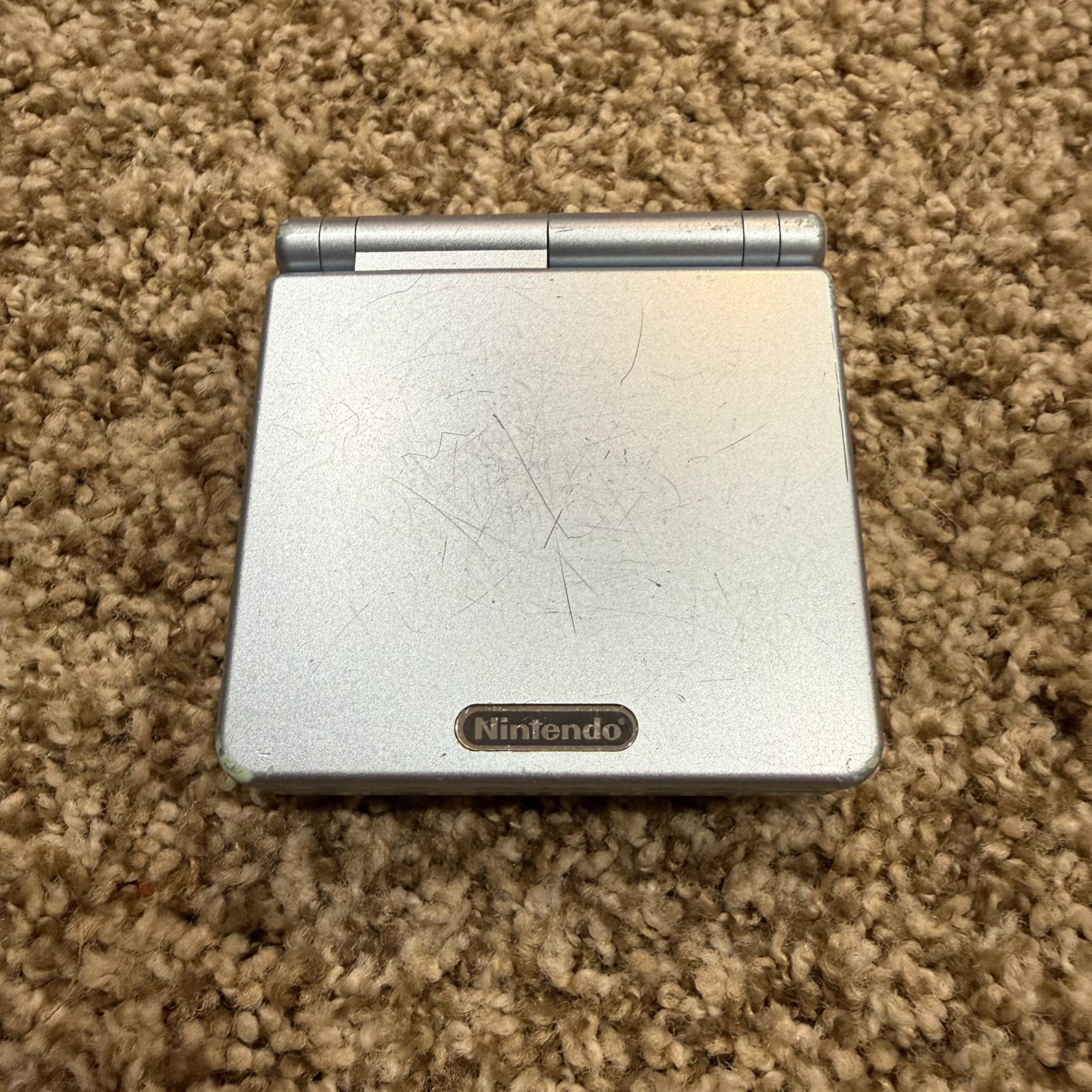 Nintendo Gameboy Advance SP AGS-101 – Pearl Blue – Tested & Works