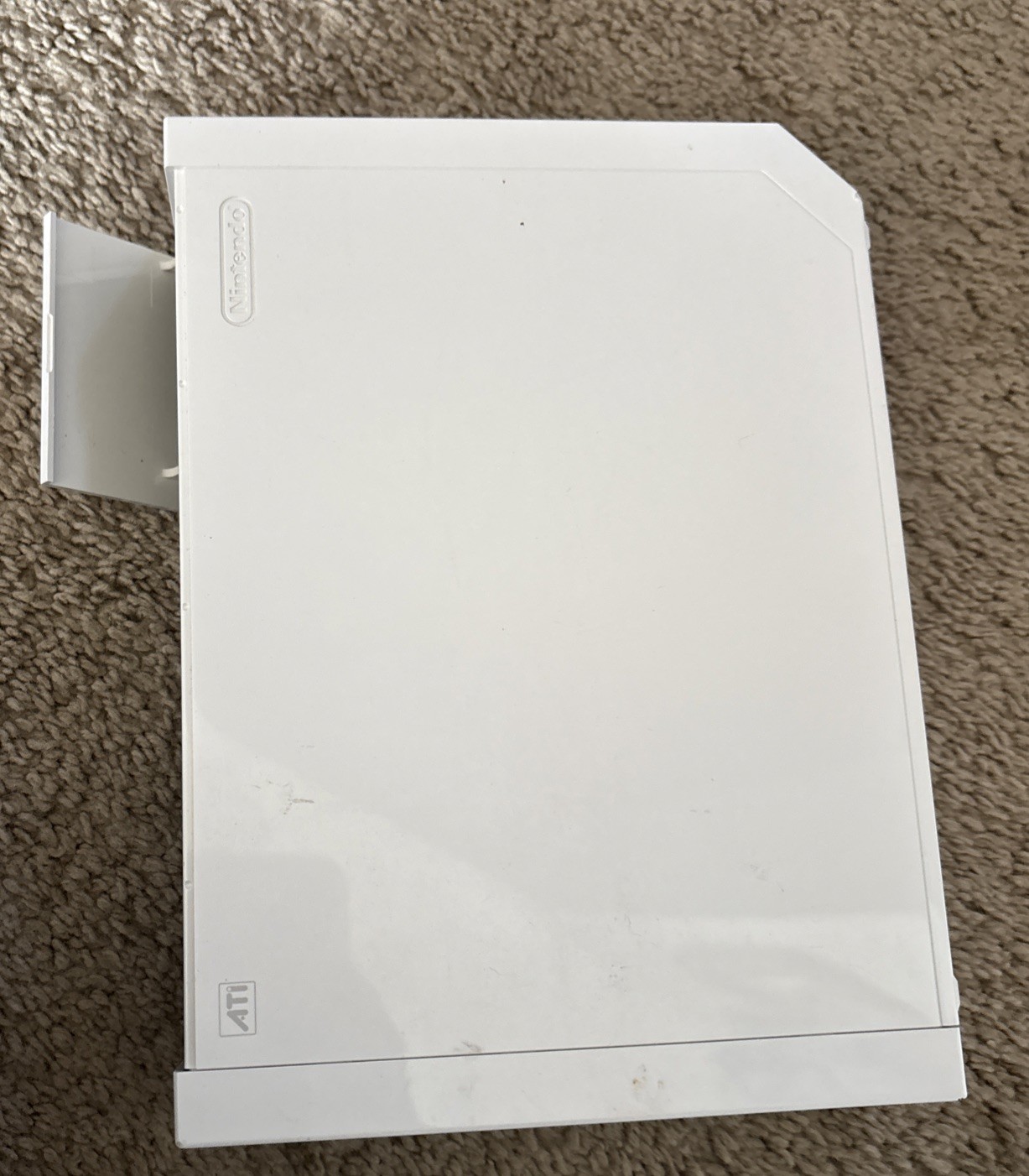 Nintendo Wii White Model RVL-001 Bundle Console, Control And Nunchuk