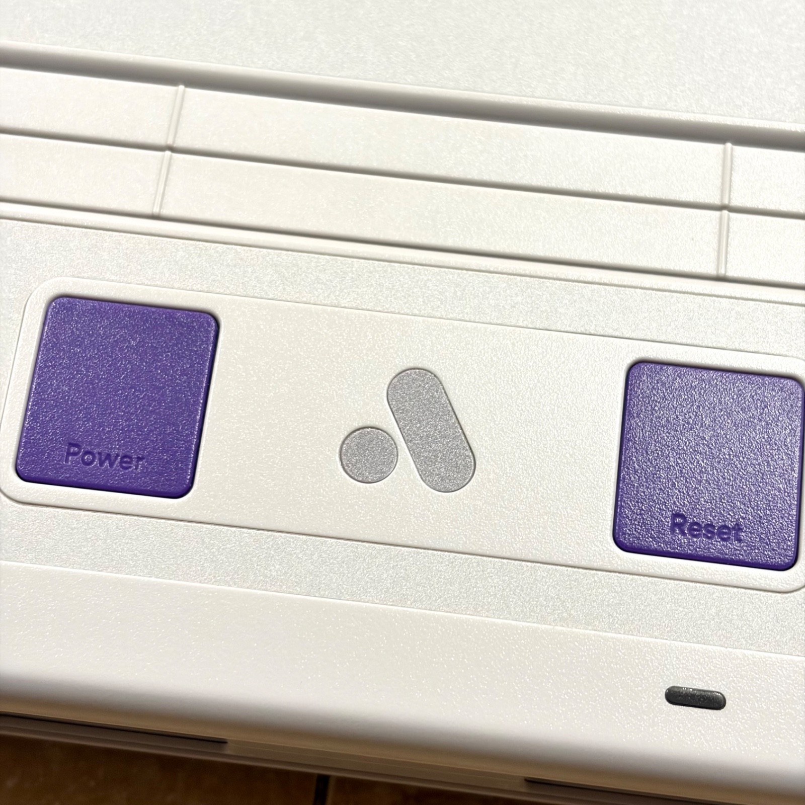 Analogue Super Nt Classic SNES Console Gray Purple Open Box 1 Year Warranty MINT