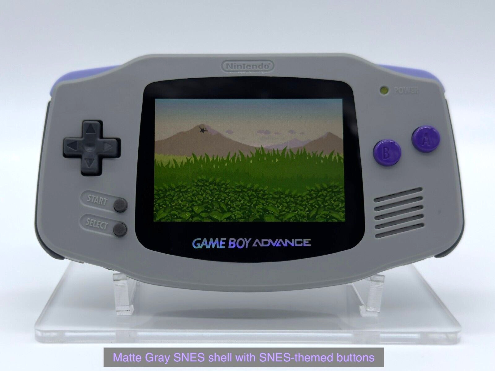 *NEW* FunnyPlaying GameBoy Advance «M2» 3.0 IPS, USB-C battery, Recap, holograph