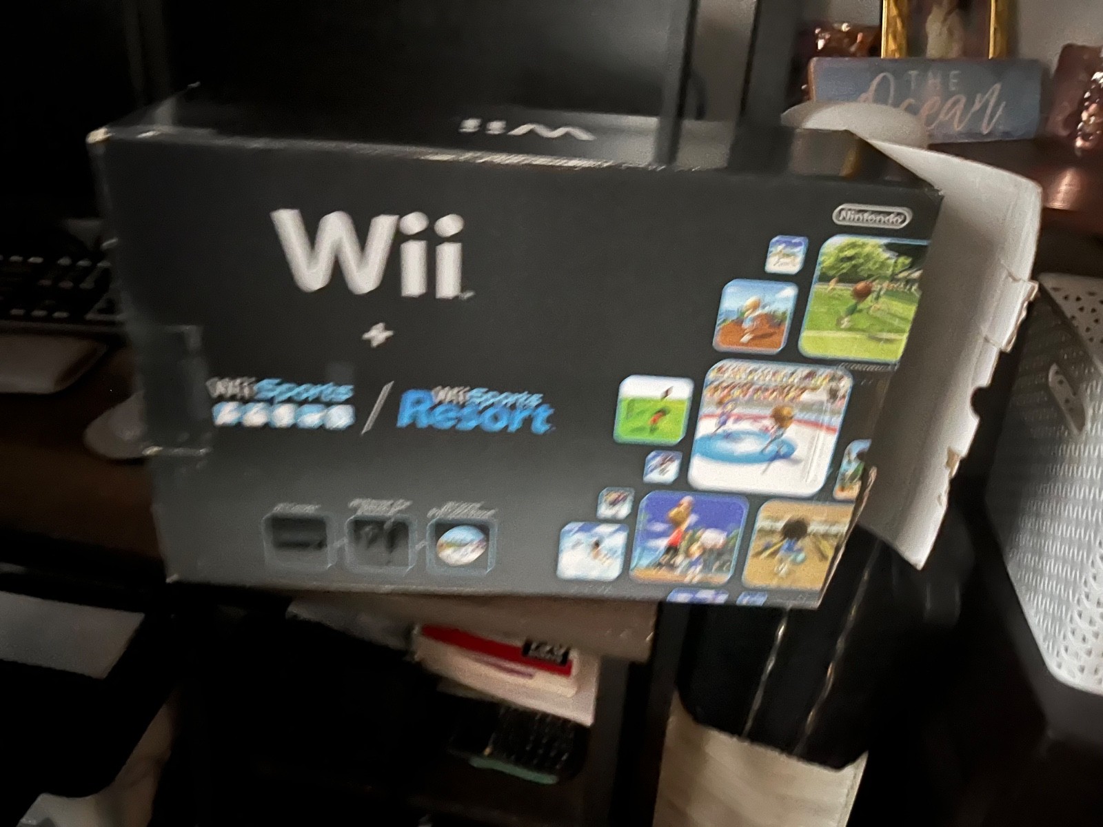 Nintendo RVLSKRP2 Wii Console with Wii Sports Resort