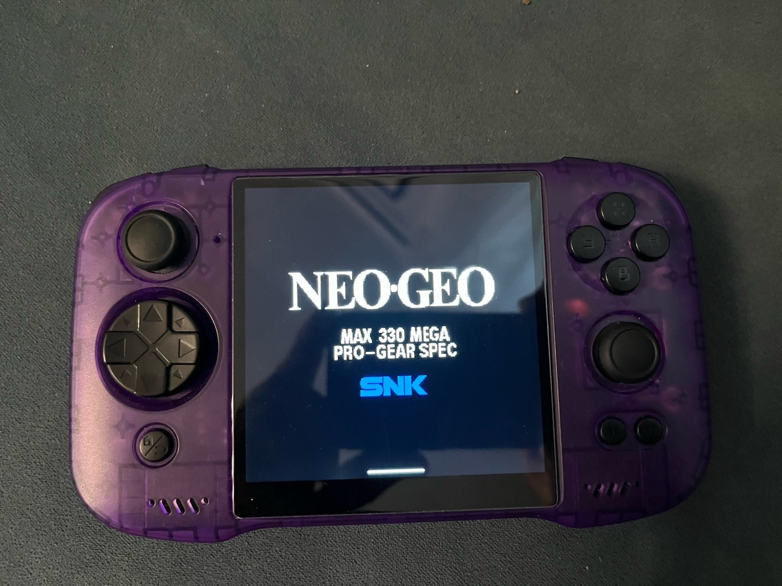 Z-Pocket Game ZPG A1 Unicorn Transparent Purple 6GB RAM 128GB Storage – RARE