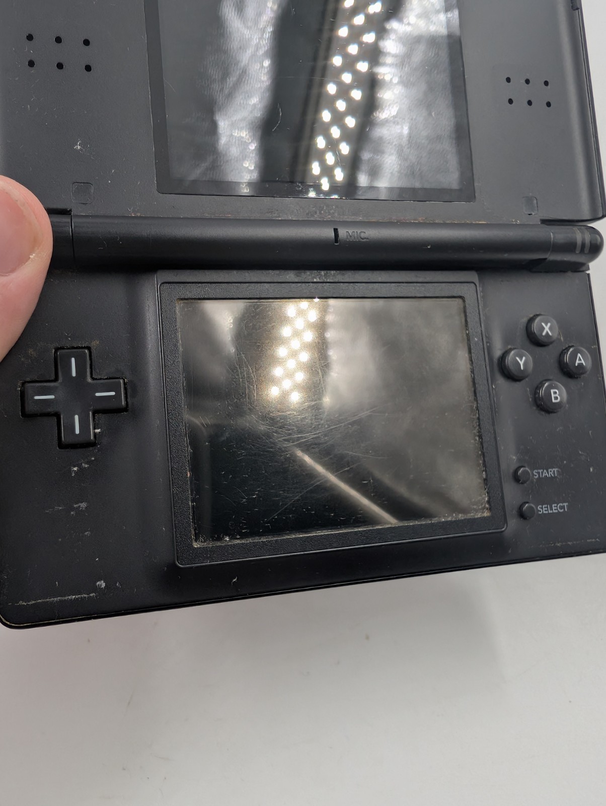 Black Nintendo DS Lite Handheld Game Console USG-001 – Parts Only