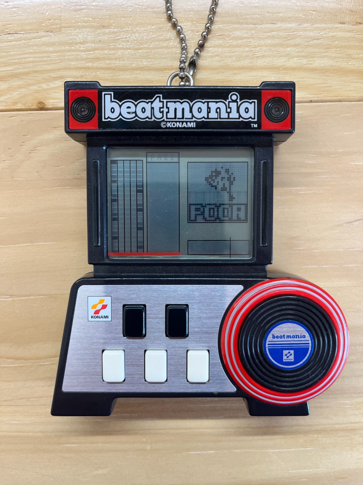 KONAMI Beatmania Pocket Black Tested Working Rare Handheld Rhythm Game Japan