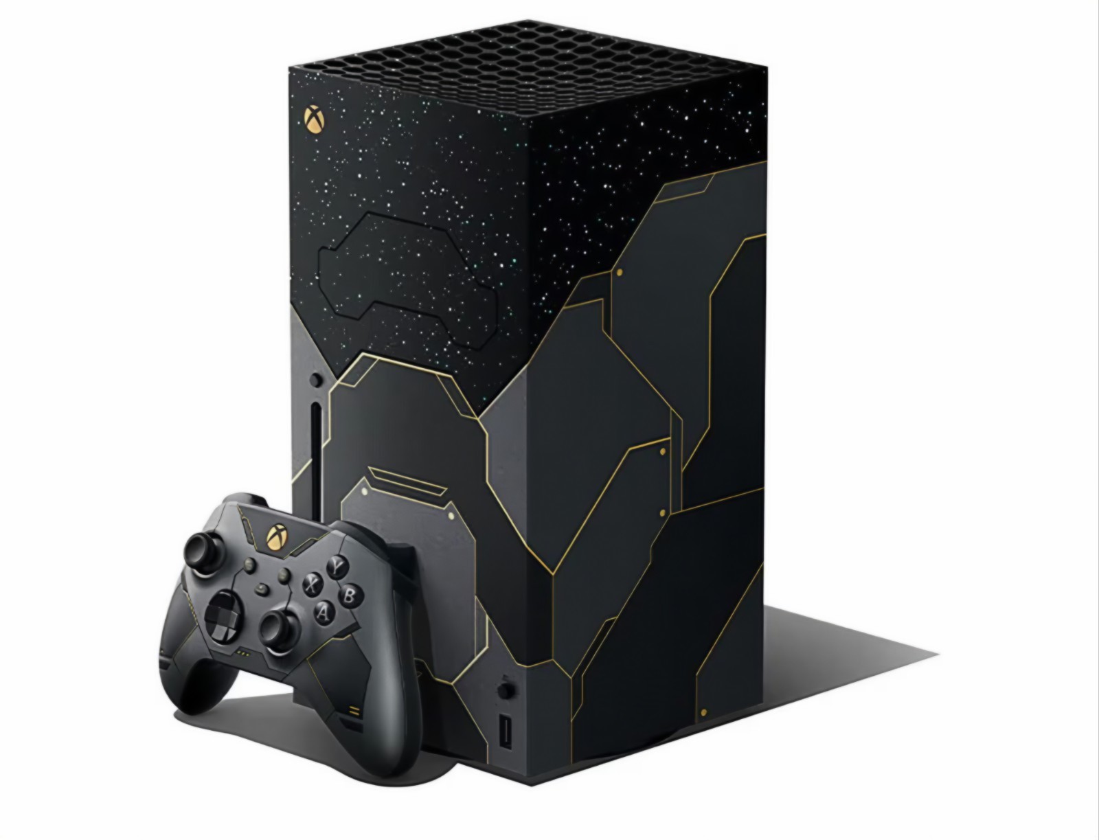 NEW-Microsoft Xbox Series X Halo Infinite Limited Edition Bundle 1TB 4K Blu-Ray.