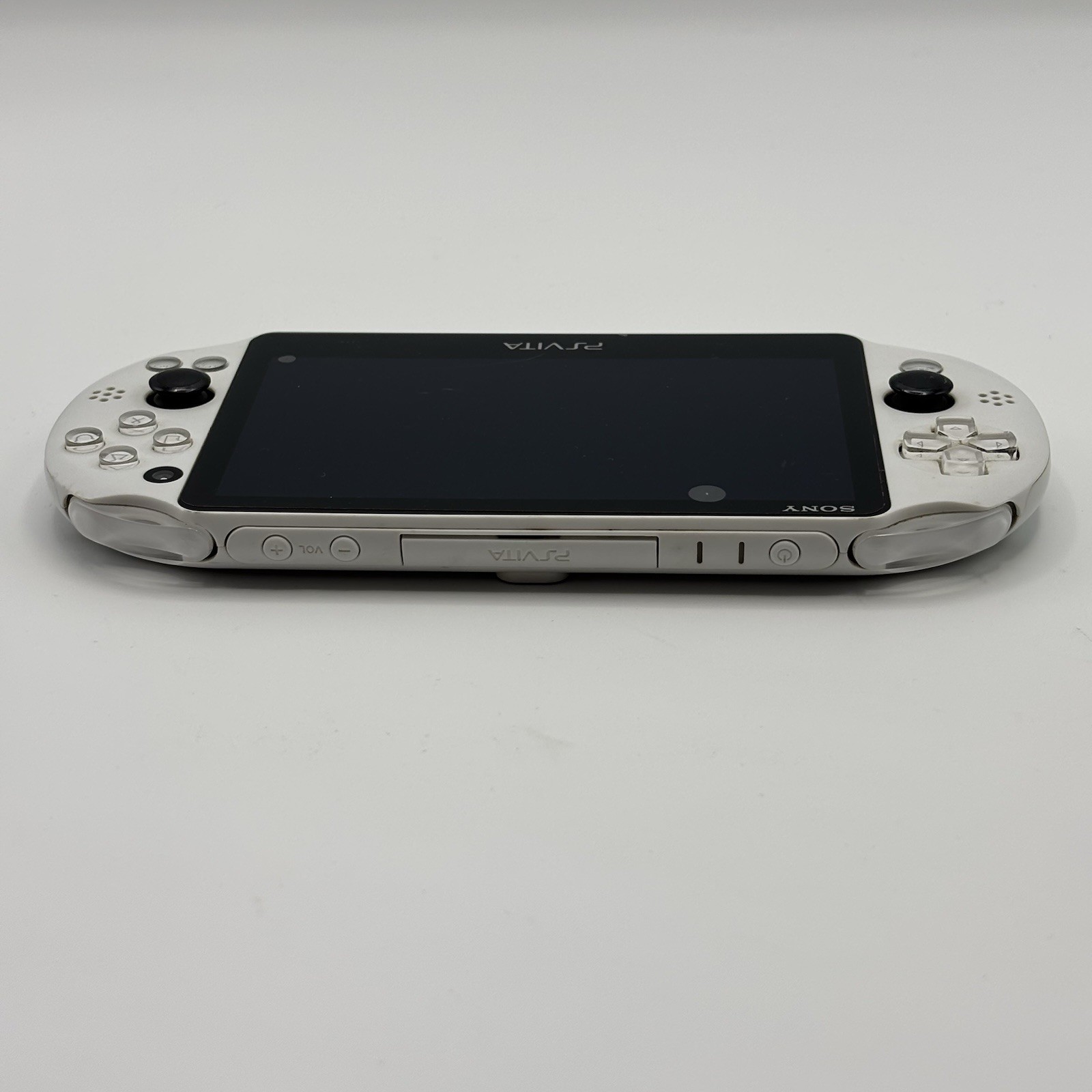SONY PS Vita PCH-2000 Console White Very Good Fast Shipping No joystick drift.