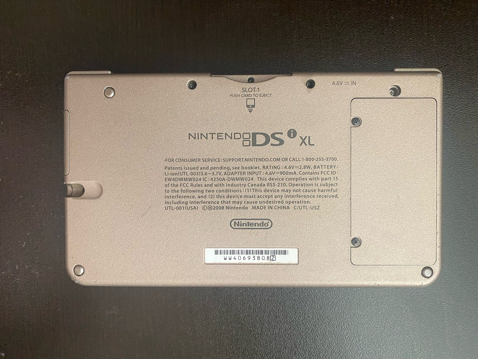Nintendo DSi XL Gray Handheld System UTL-001 NTSC-U/C (US/Canada)
