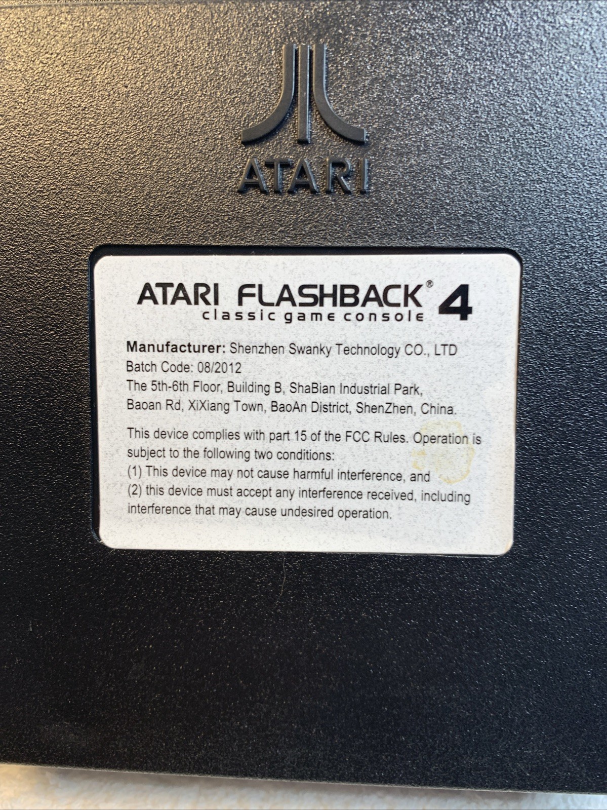 Atari Flashback 4 Classic Game Console Special Edition 76 Built-In Games Tested