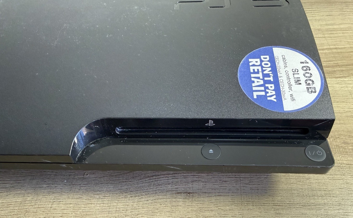 Sony PS3 Slim 120GB Console Not Turning On FOR PARTS AS-IS