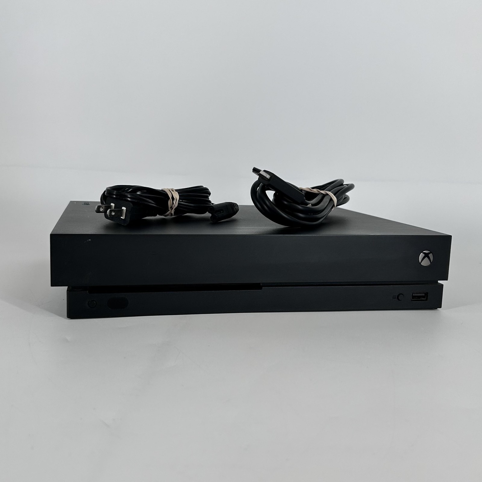 Microsoft Xbox One X Console Black 1TB w/ HDMI/Power Cord – Good w/ Smoke Odor